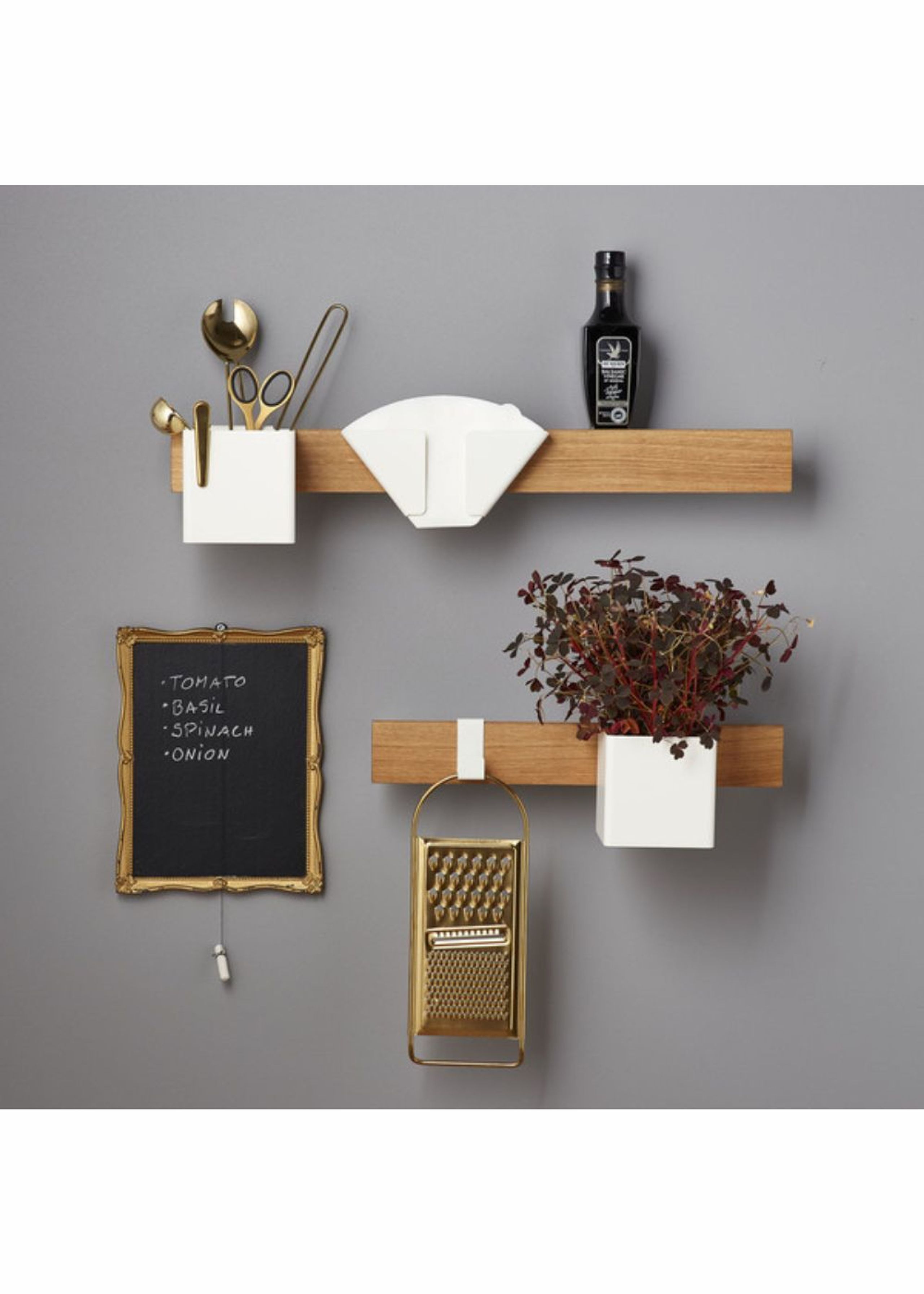 Gejst - Shelf - Flex Rail - White