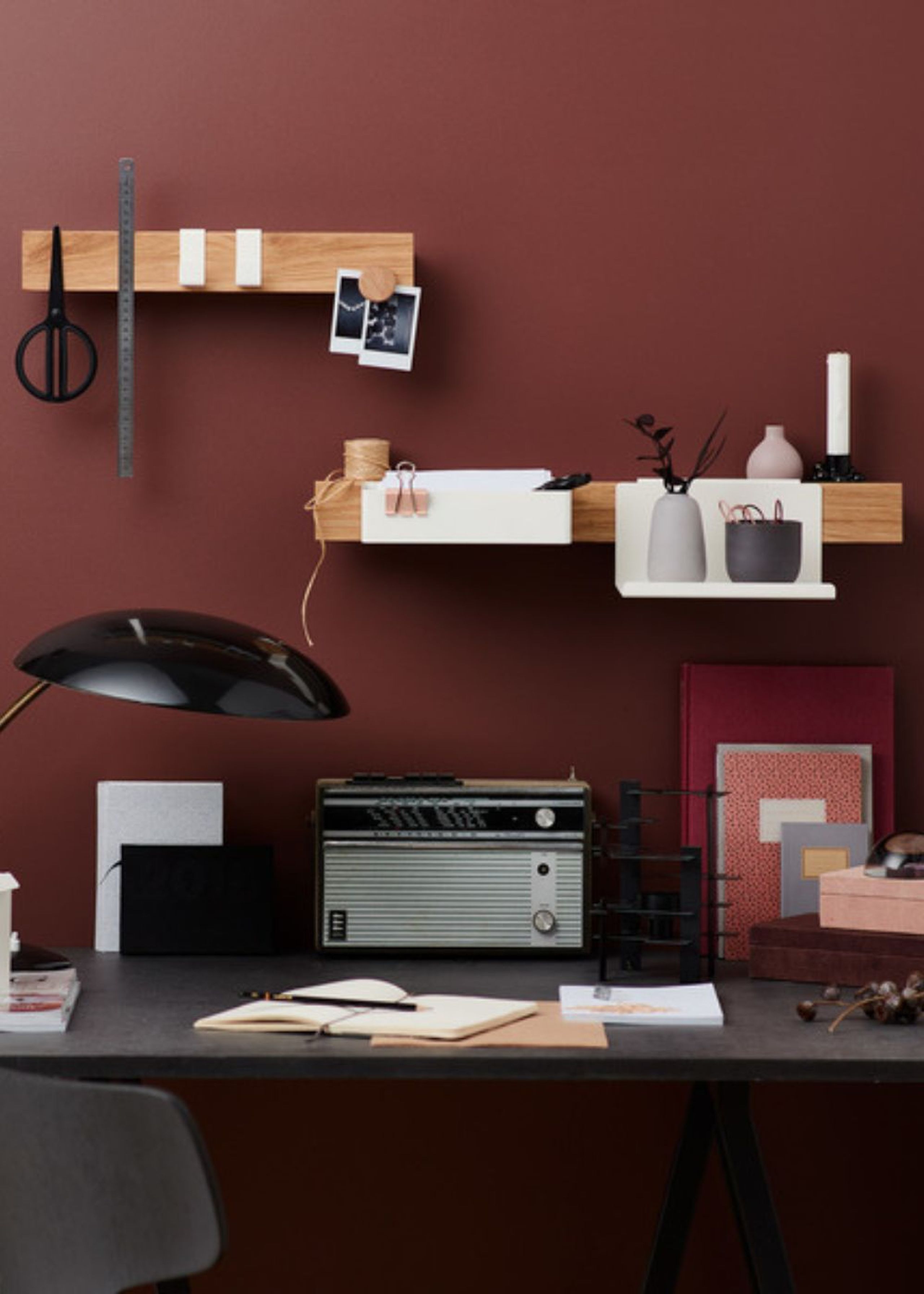 Gejst - Shelf - Flex Rail - Black/Black