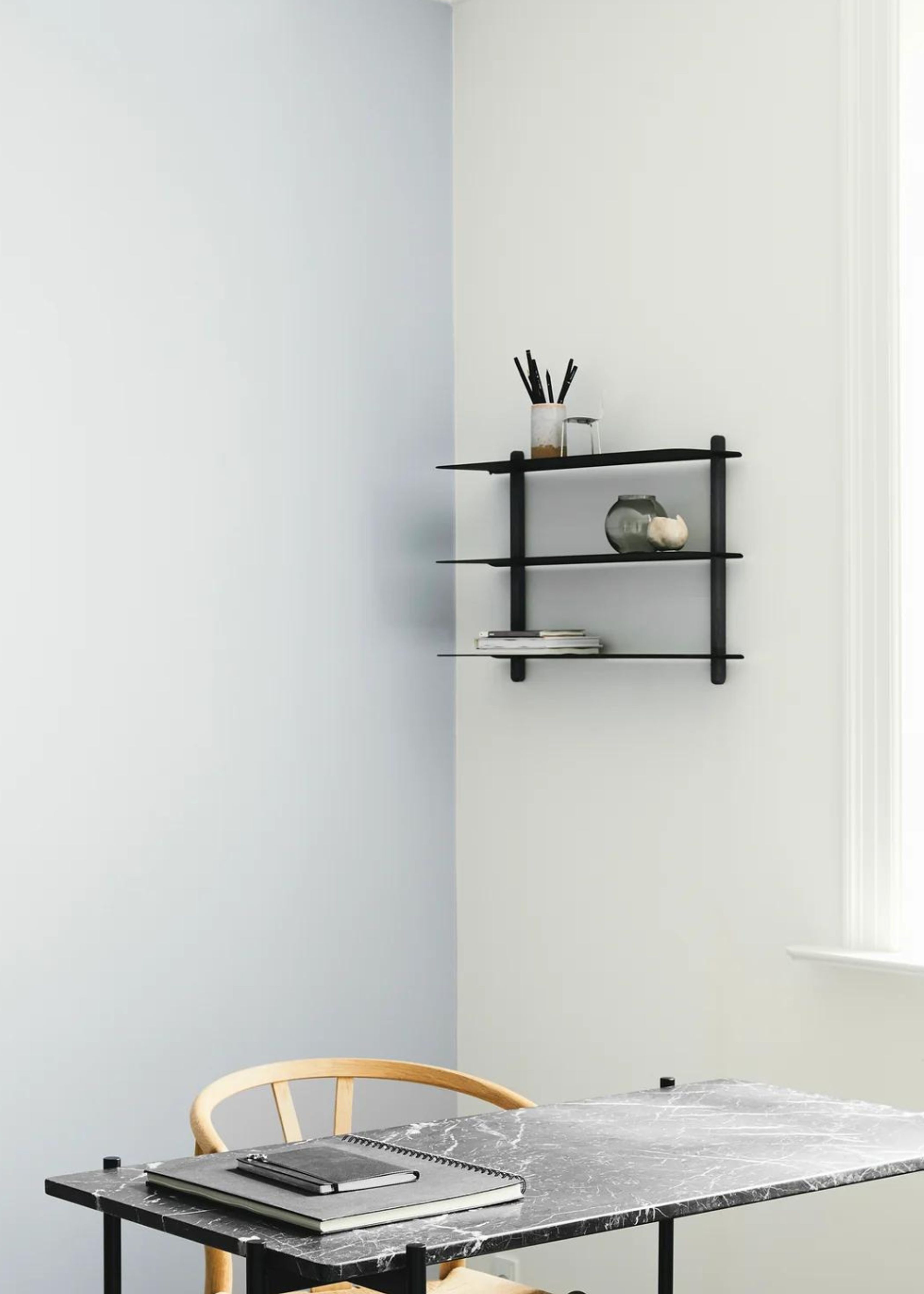 Gejst - Shelf - NIVO - A - Black Ash/Black