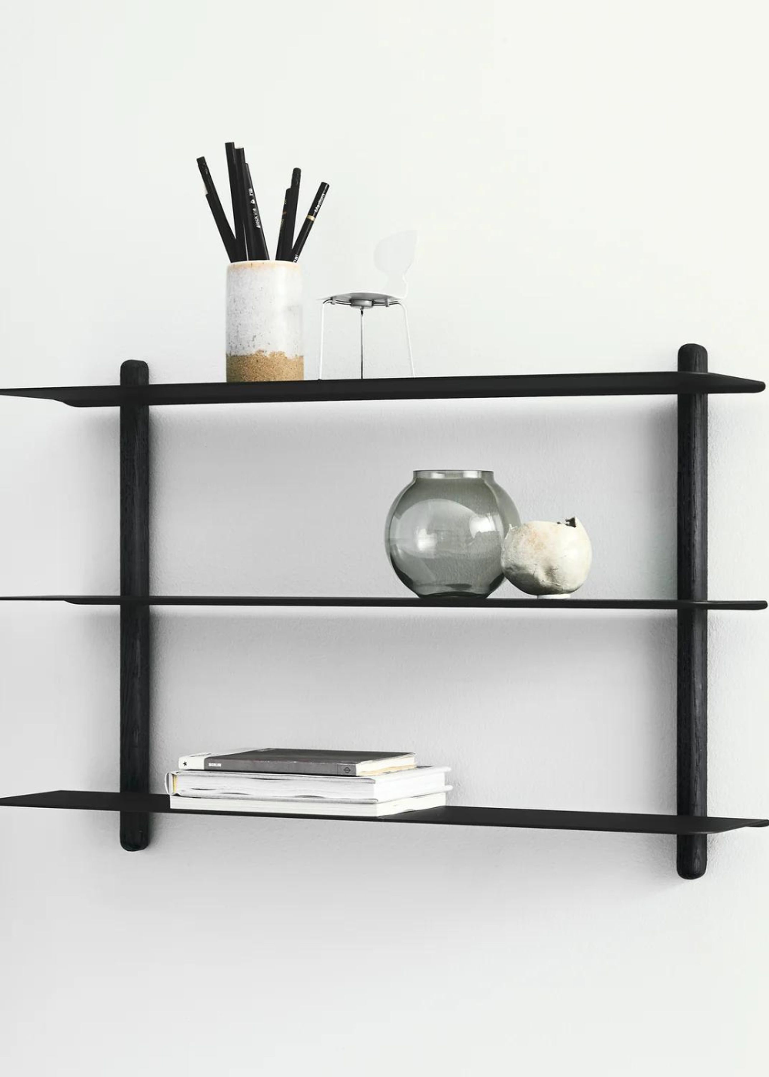 Gejst - Shelf - NIVO - A - Black Ash/Black