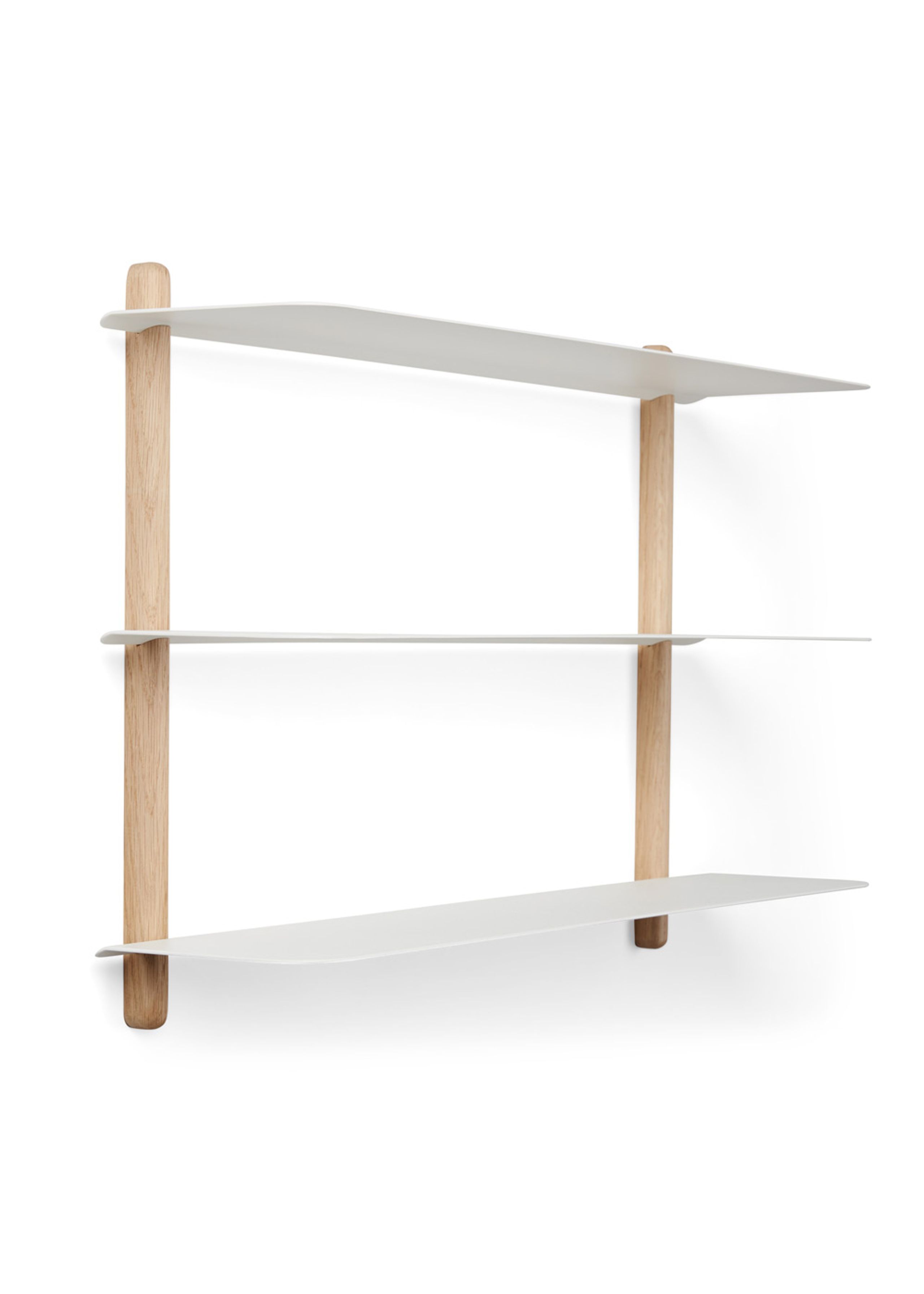 Gejst - Shelf - NIVO - A - Light Oak/White