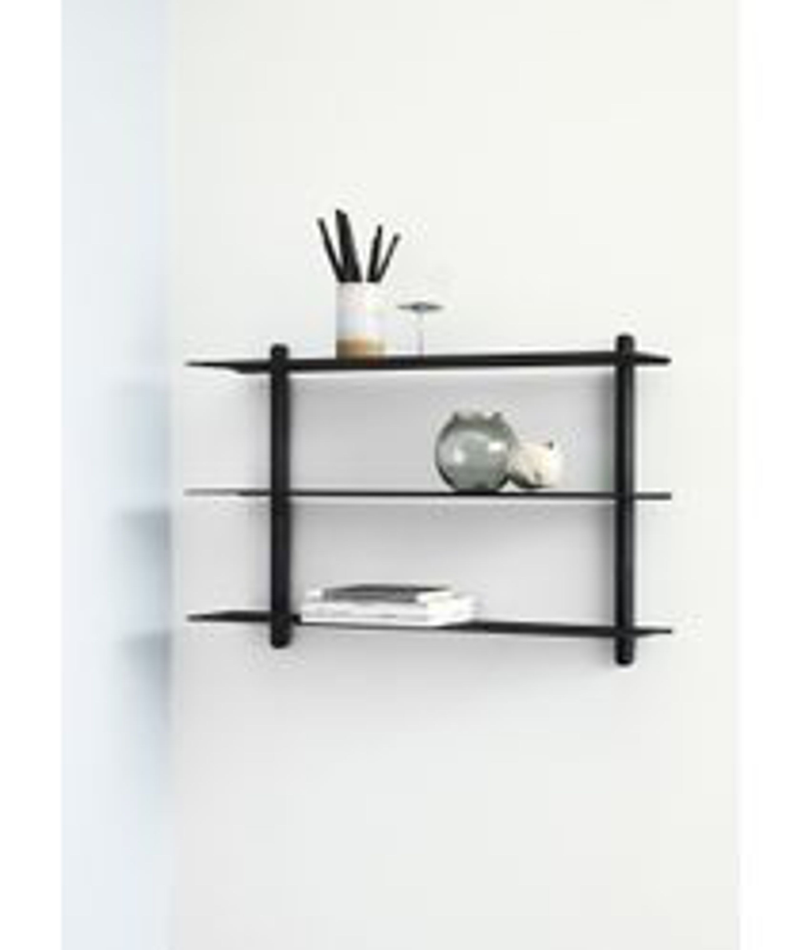 Gejst - Shelf - NIVO - A - Black Ash/Black