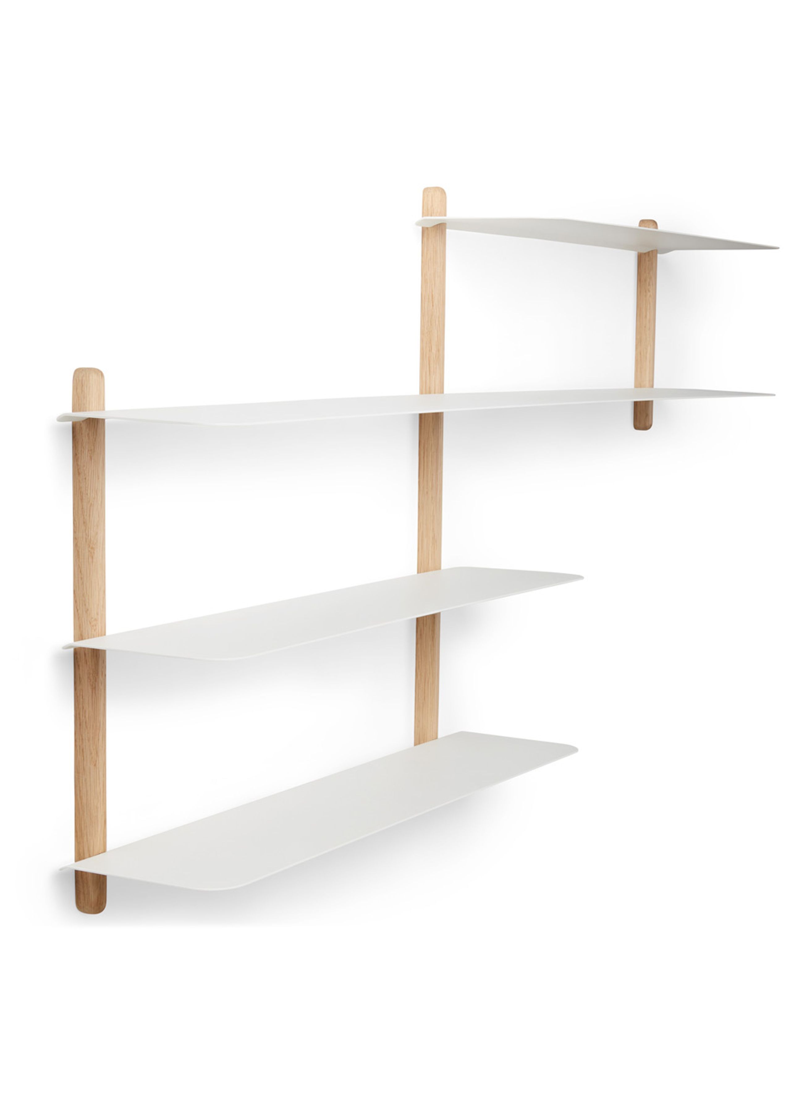 Gejst - Shelf - NIVO - B - Light Oak/White