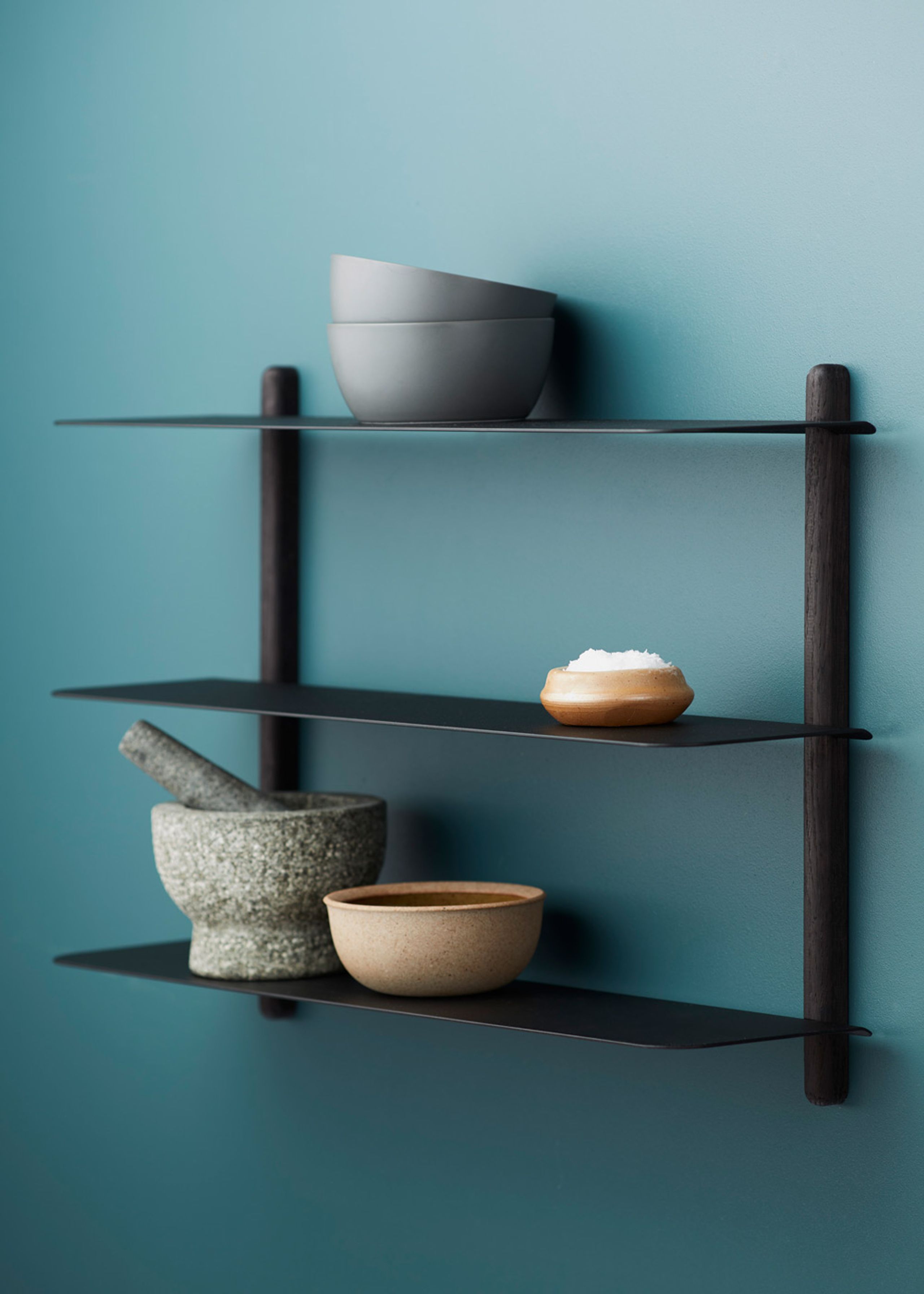 Gejst - Shelf - NIVO - B - Light Oak/White