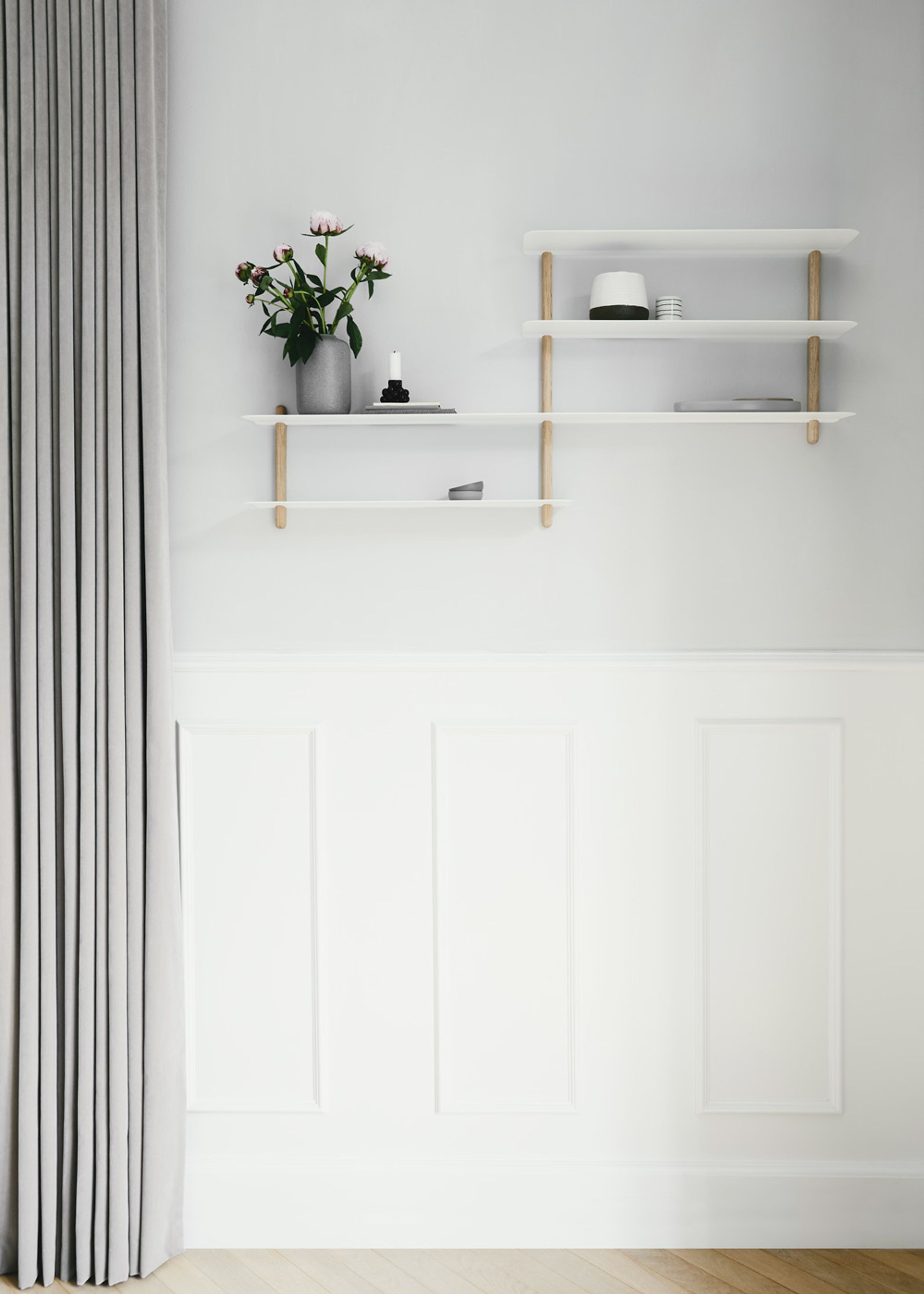 Gejst - Shelf - NIVO - B - Black Ash/Black