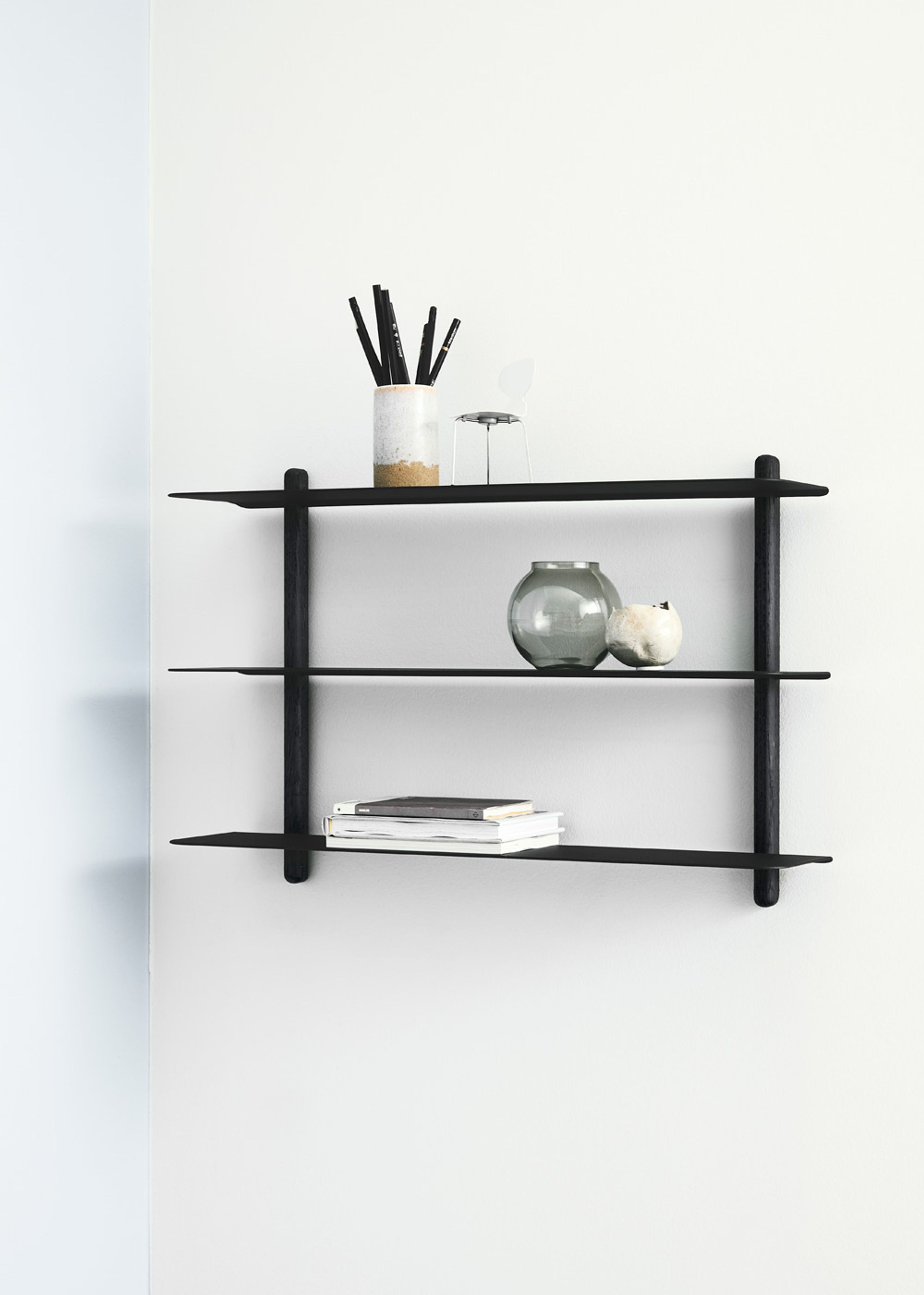 Gejst - Shelf - NIVO - B - Black Ash/Black