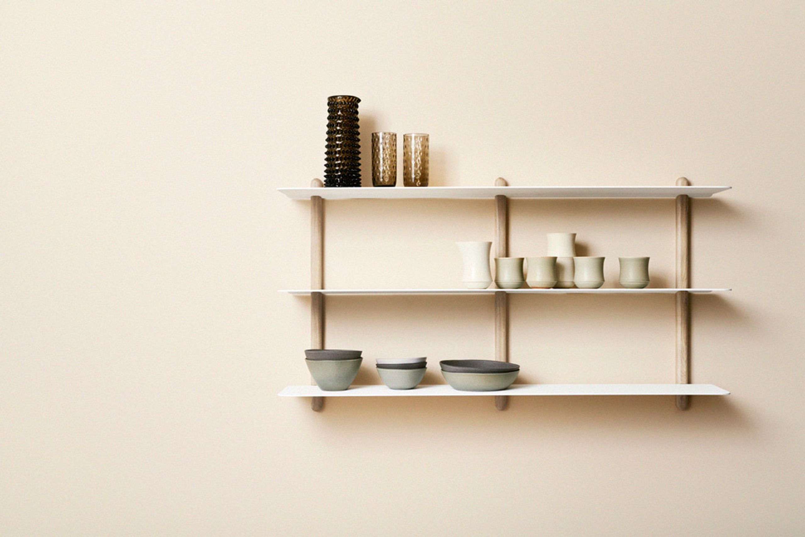 Gejst - - NIVO - D - Light Oak/White