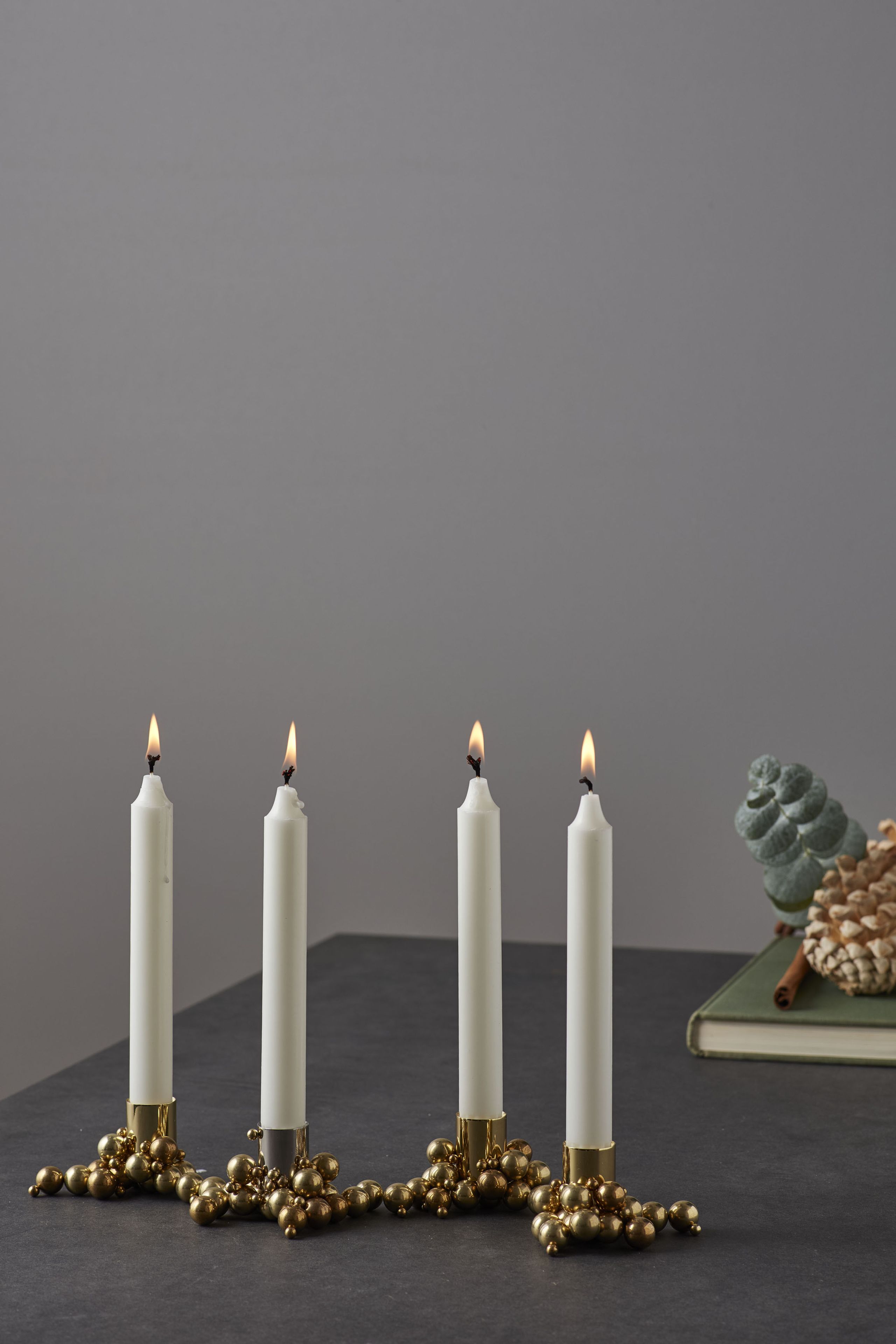 Gejst - Candle Holder - Mole - Brass 1