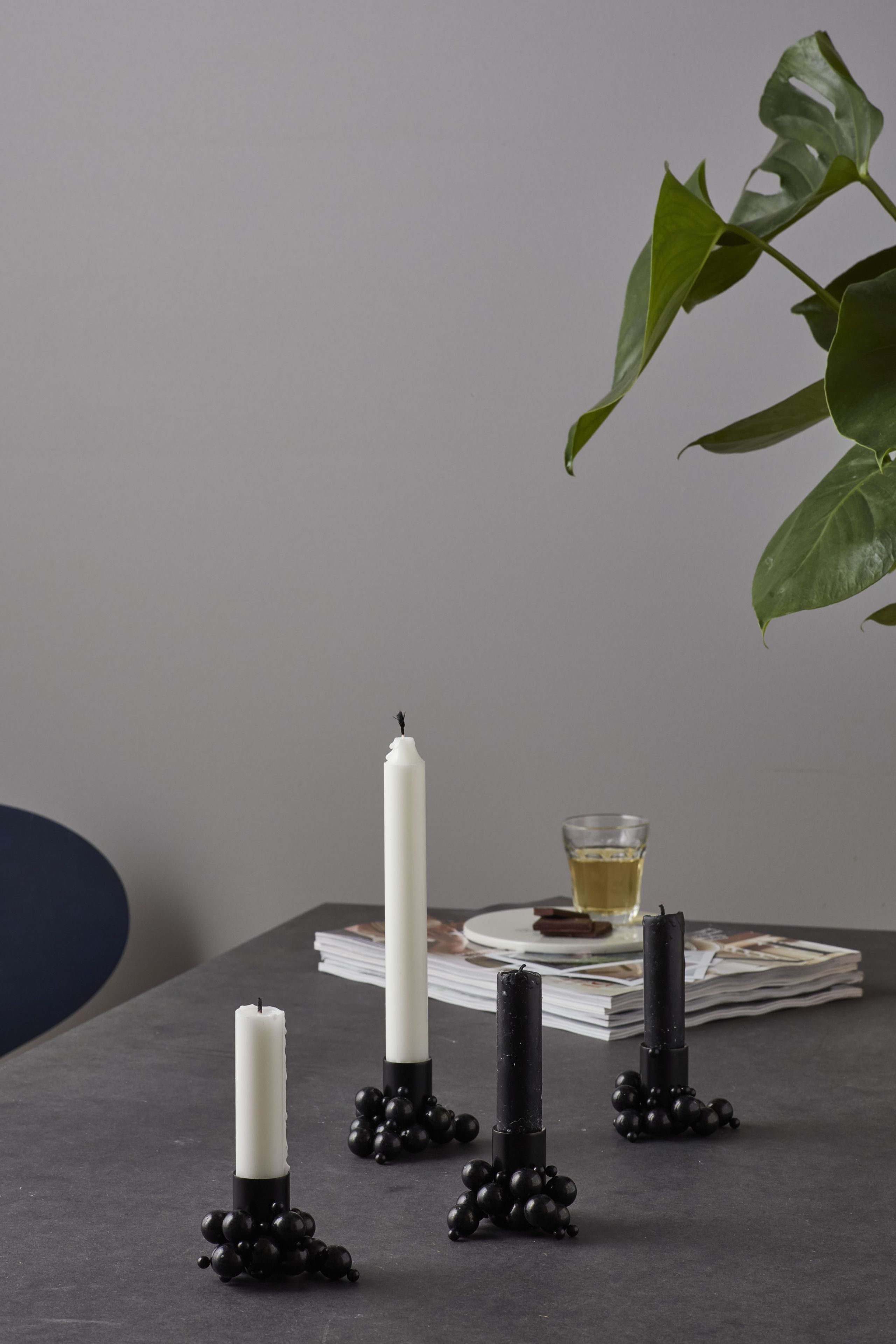 Gejst - Candle Holder - Mole - Chrome 1