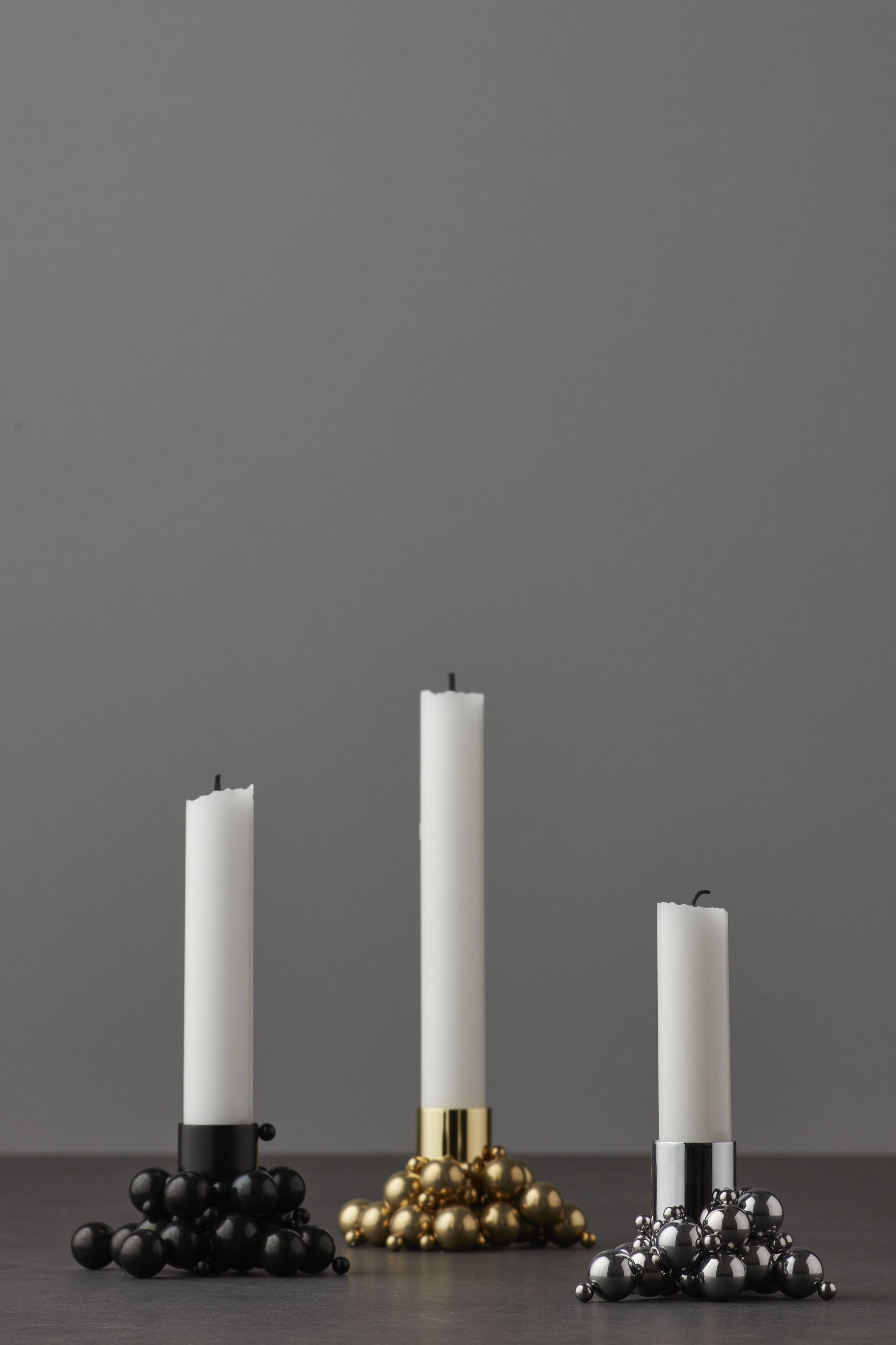 Gejst - Candle Holder - Mole - Brass 1