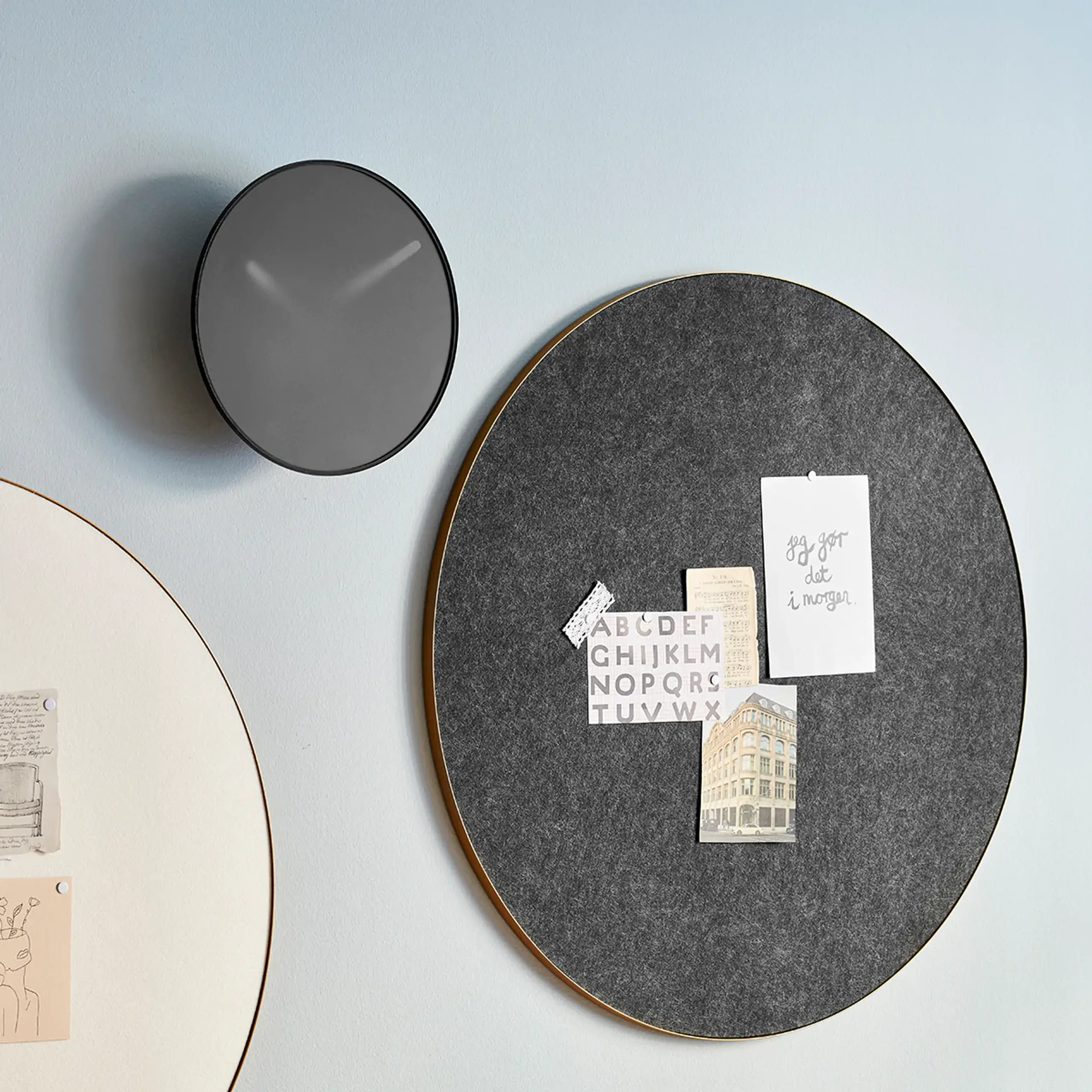 Gejst - Nástěnka - RETELL Bulletin board - Brass/Black