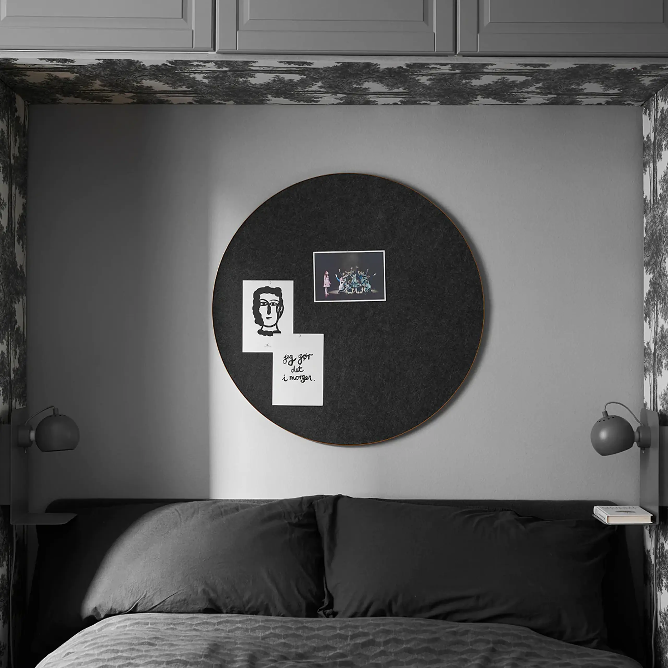 Gejst - Nástěnka - RETELL Bulletin board - Brass/Black