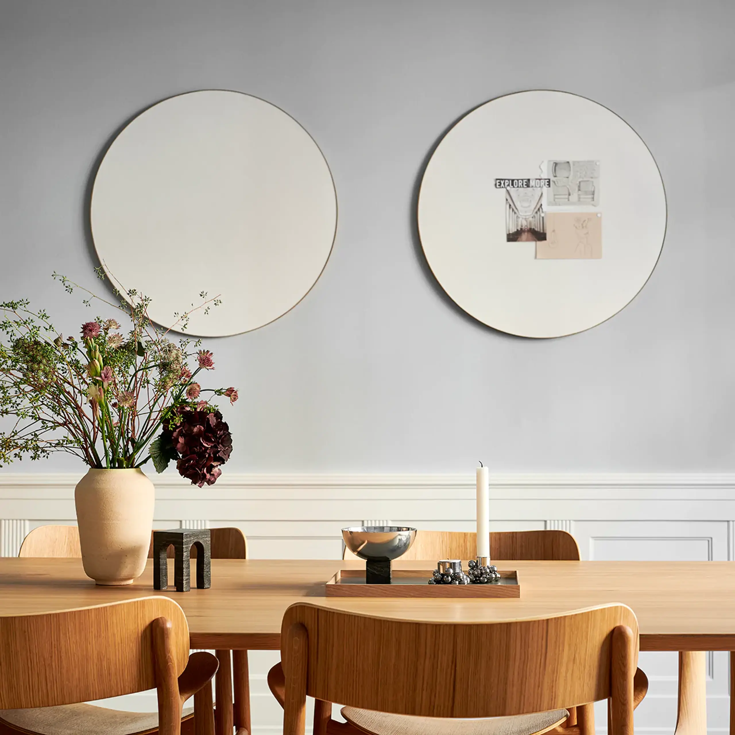 Gejst - Bulletin Board - RETELL Bulletin board - Brass/White