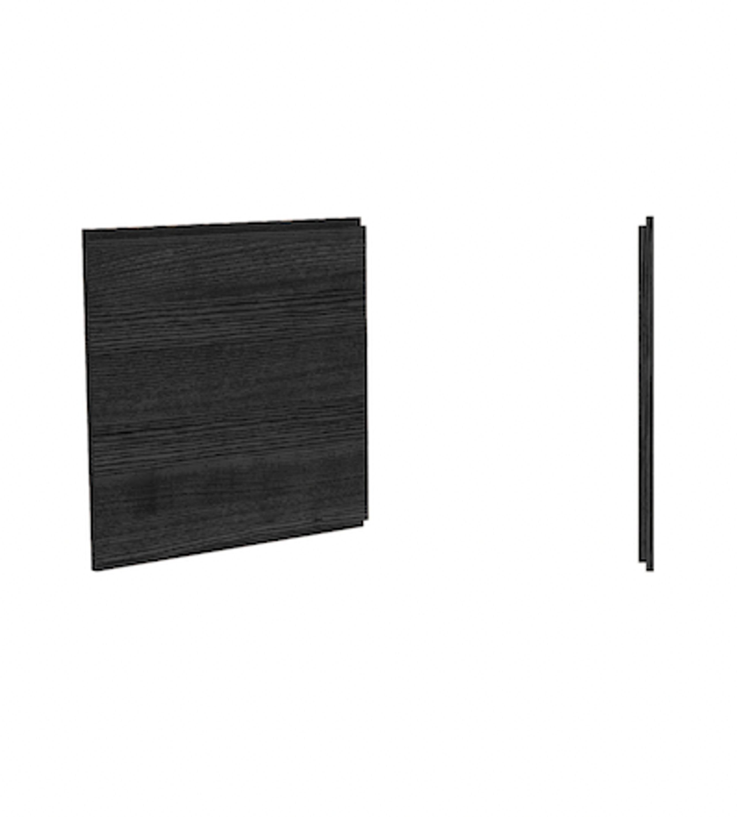 Gejst - Regal - SCEENE Panels - Sidepanel Lukket - Sort Eg