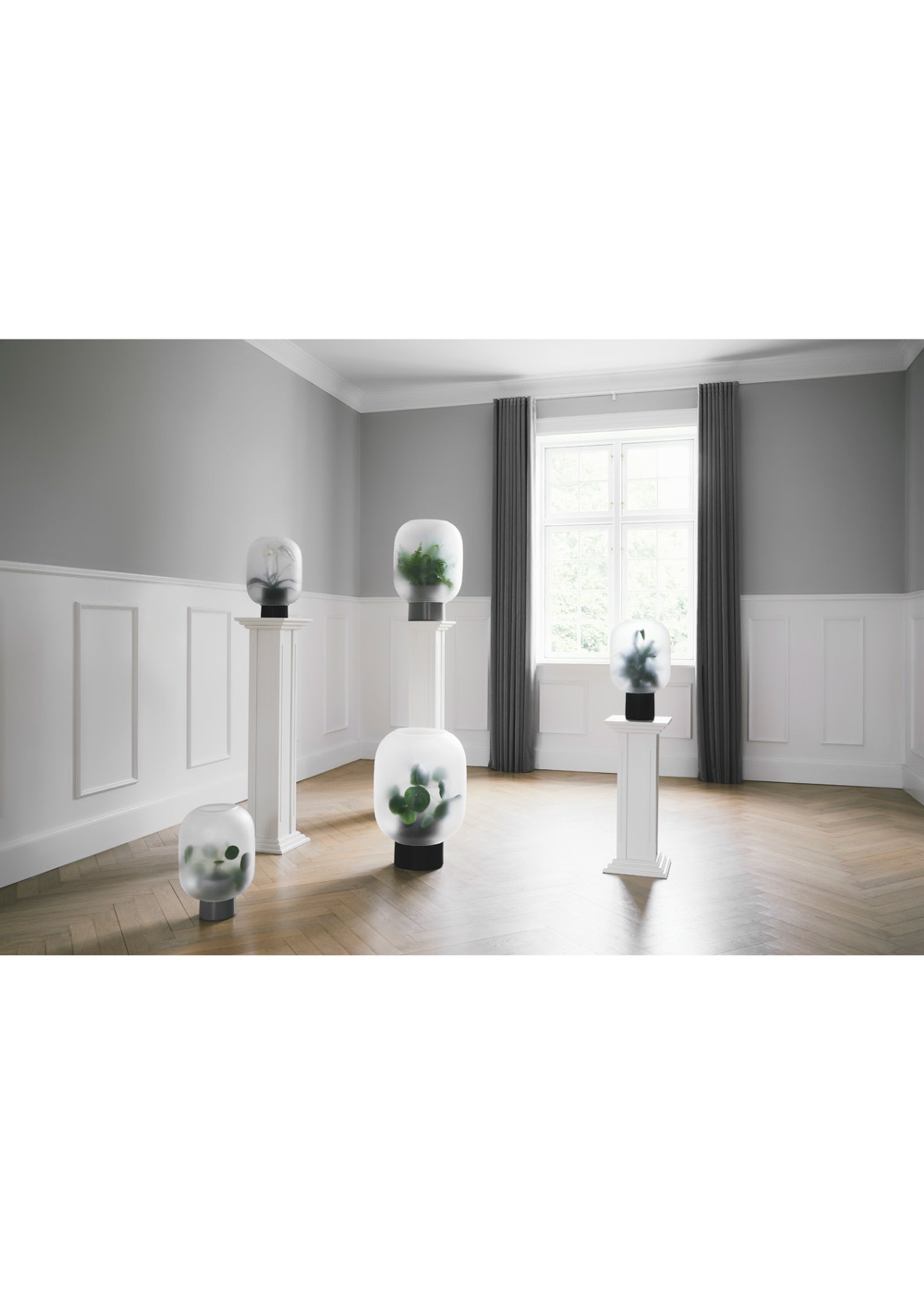 Gejst - Vase - NEBL - Large - Grey