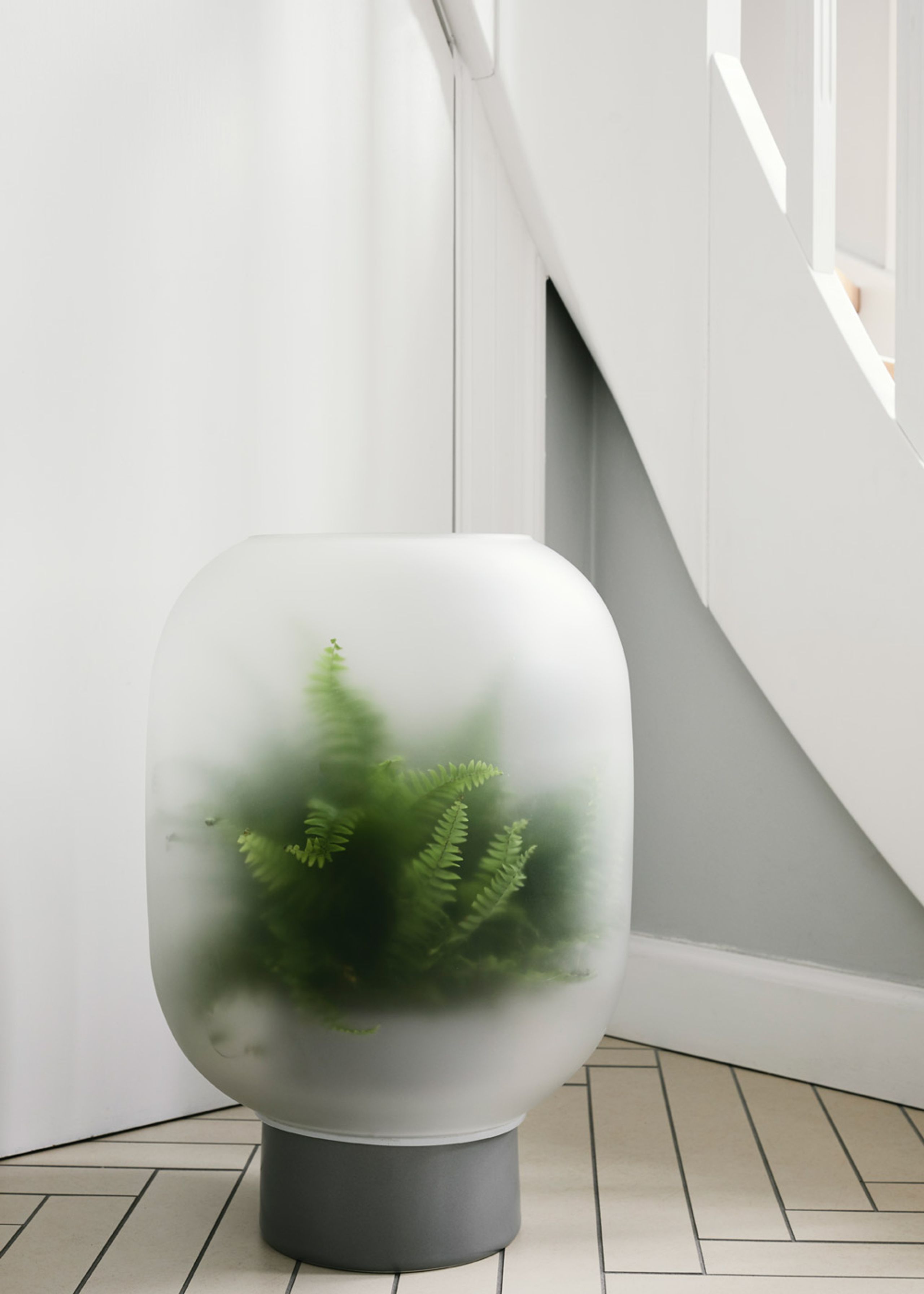 Gejst - Vase - NEBL - Large - Grey