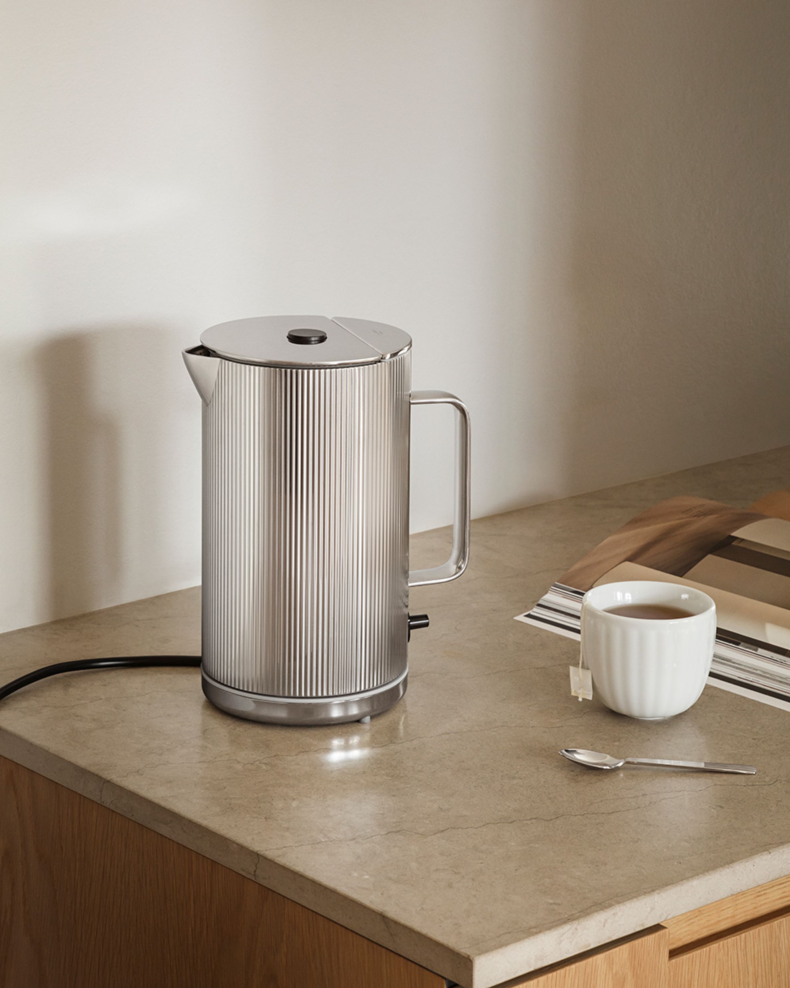 Georg Jensen - Electric kettle - Bernadotte Electric Kettle - Stainless Steel