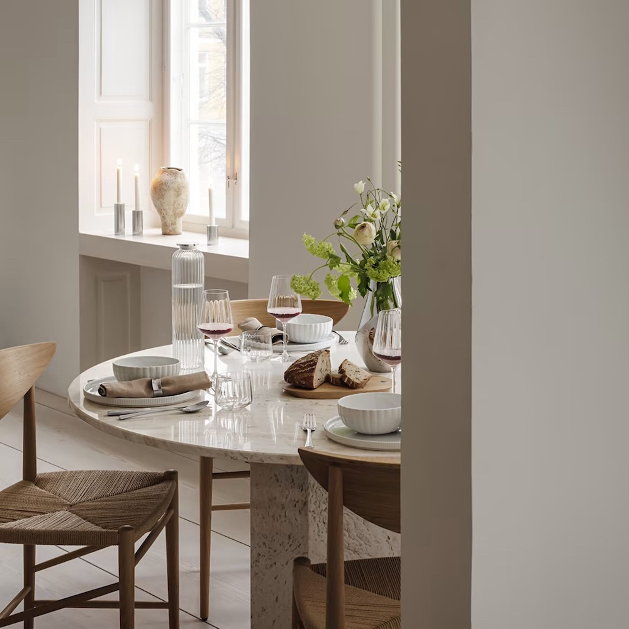 Georg Jensen - Glas - Bernadotte Tumbler - Low - Clear Glass