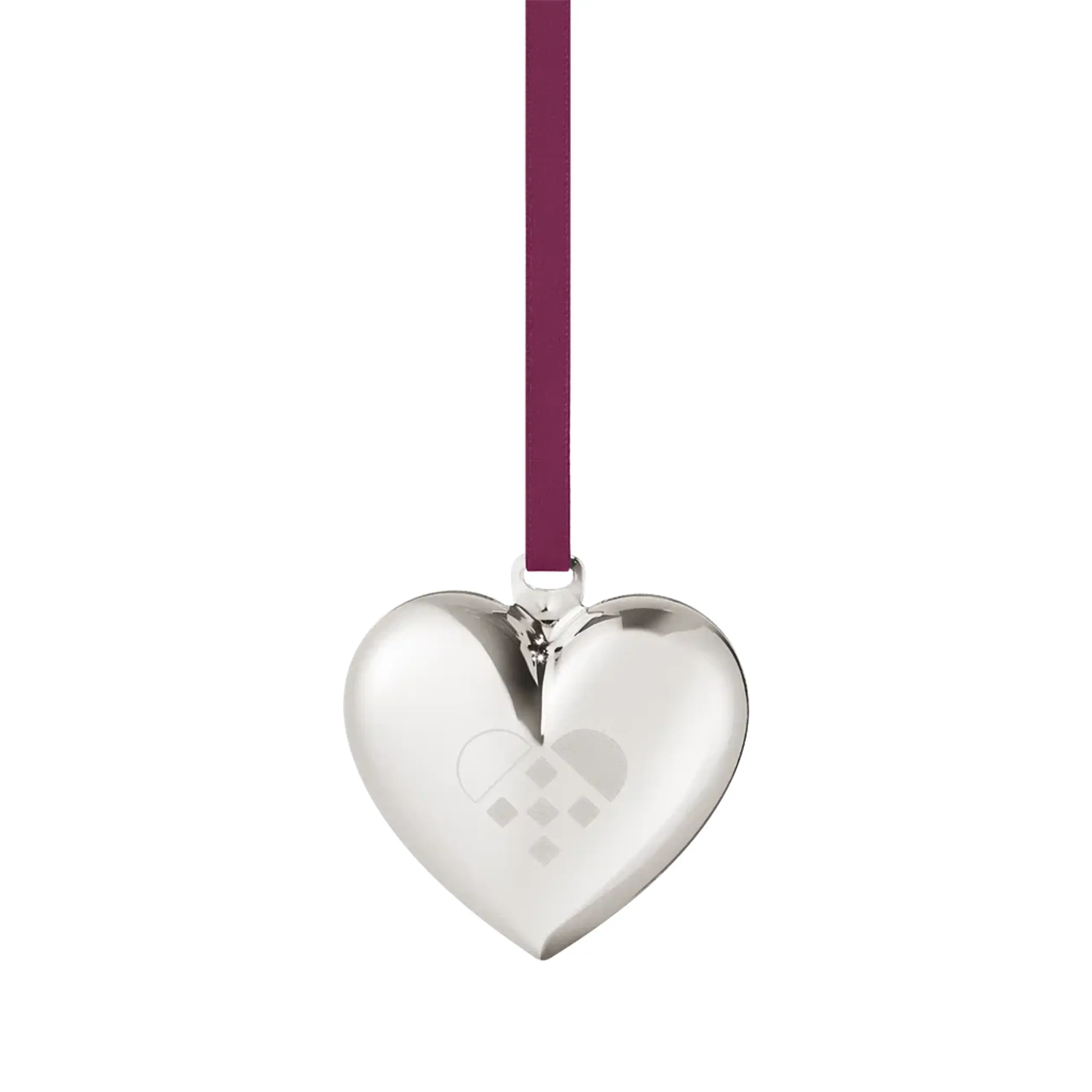 Georg Jensen - Weihnachtsschmuck - 2025 Heart - Silver