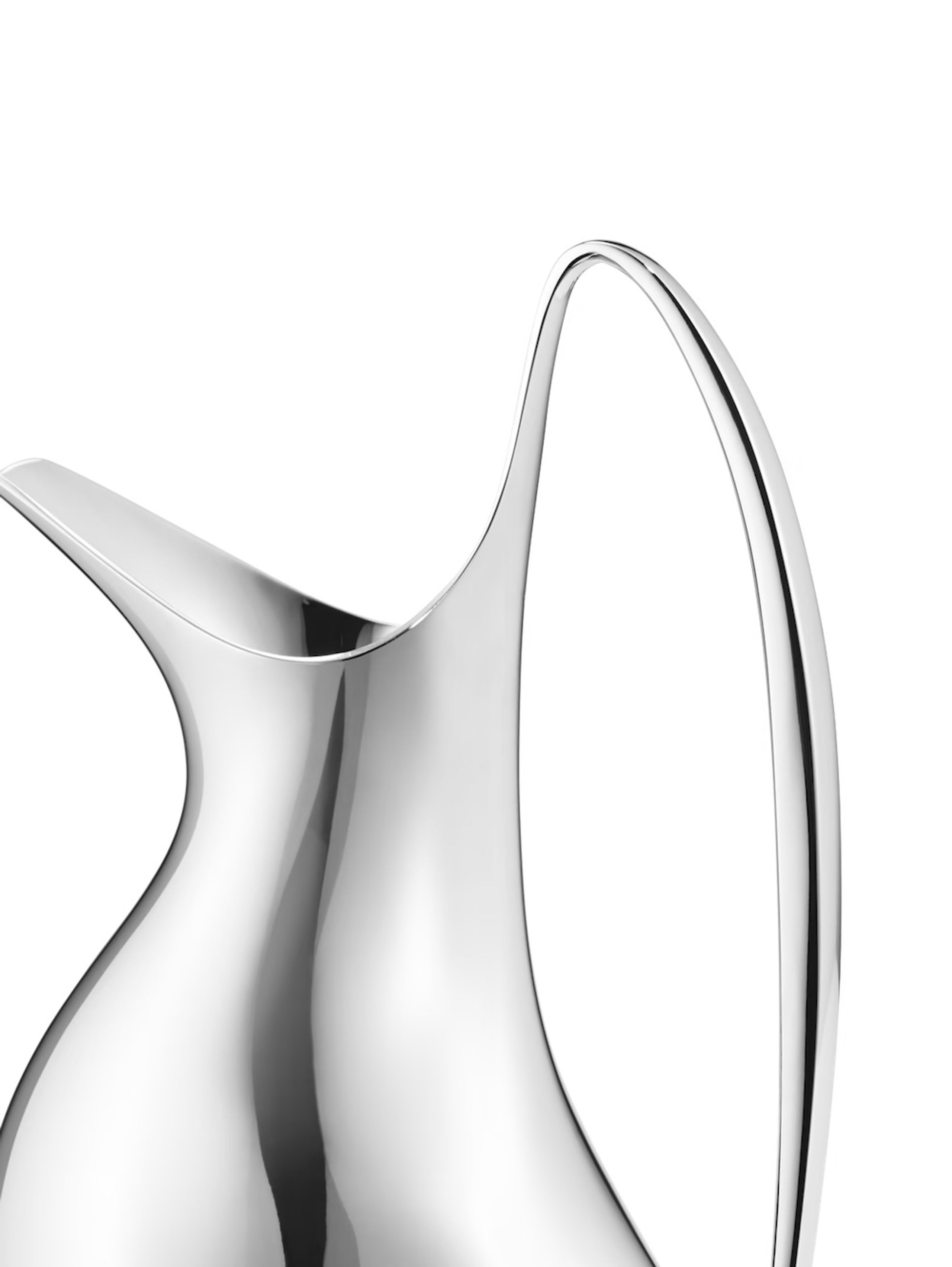 Georg Jensen - Jug - Henning Koppel Pitcher Petite - STAINLESS STEEL MIRROR
