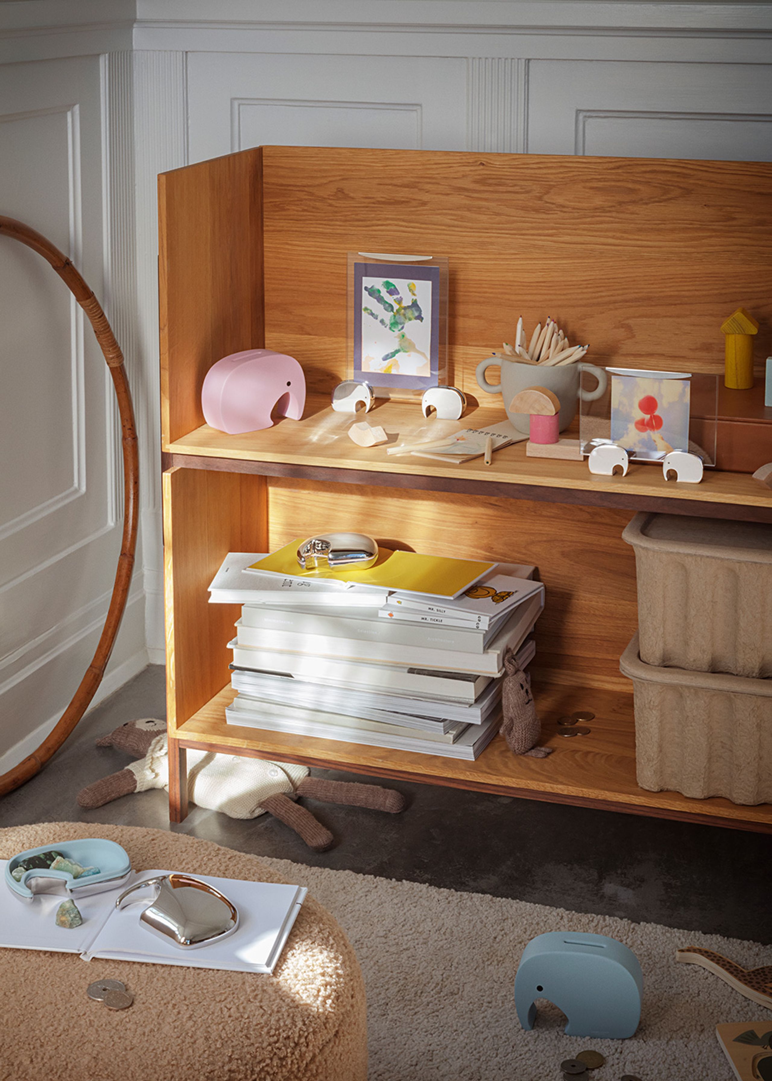 Georg Jensen - Sparebøsse - Miniphant - Blueberry Sprinkle