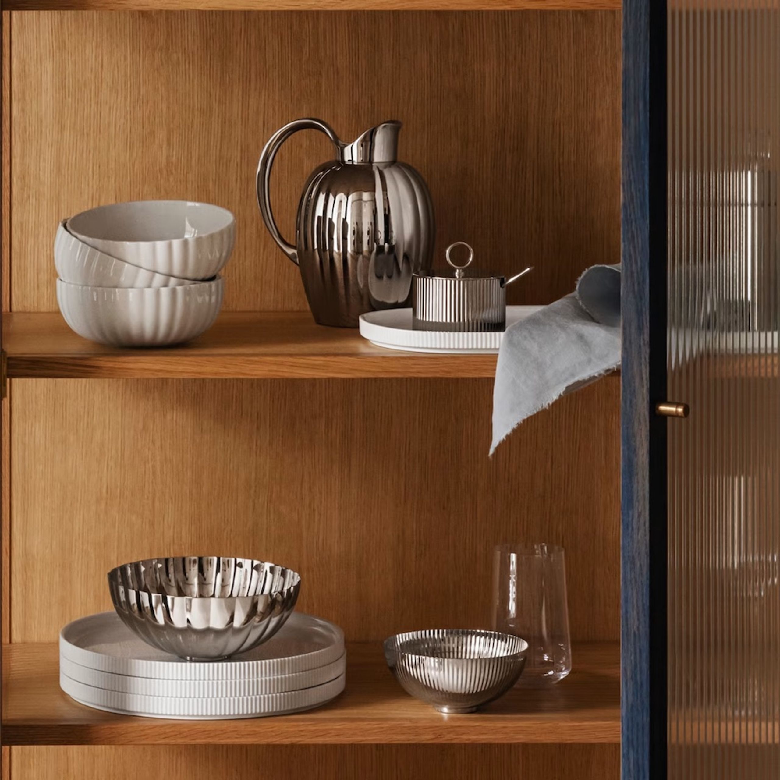 Georg Jensen - Levy - Bernadotte Dinner Plate - White - Porcelain