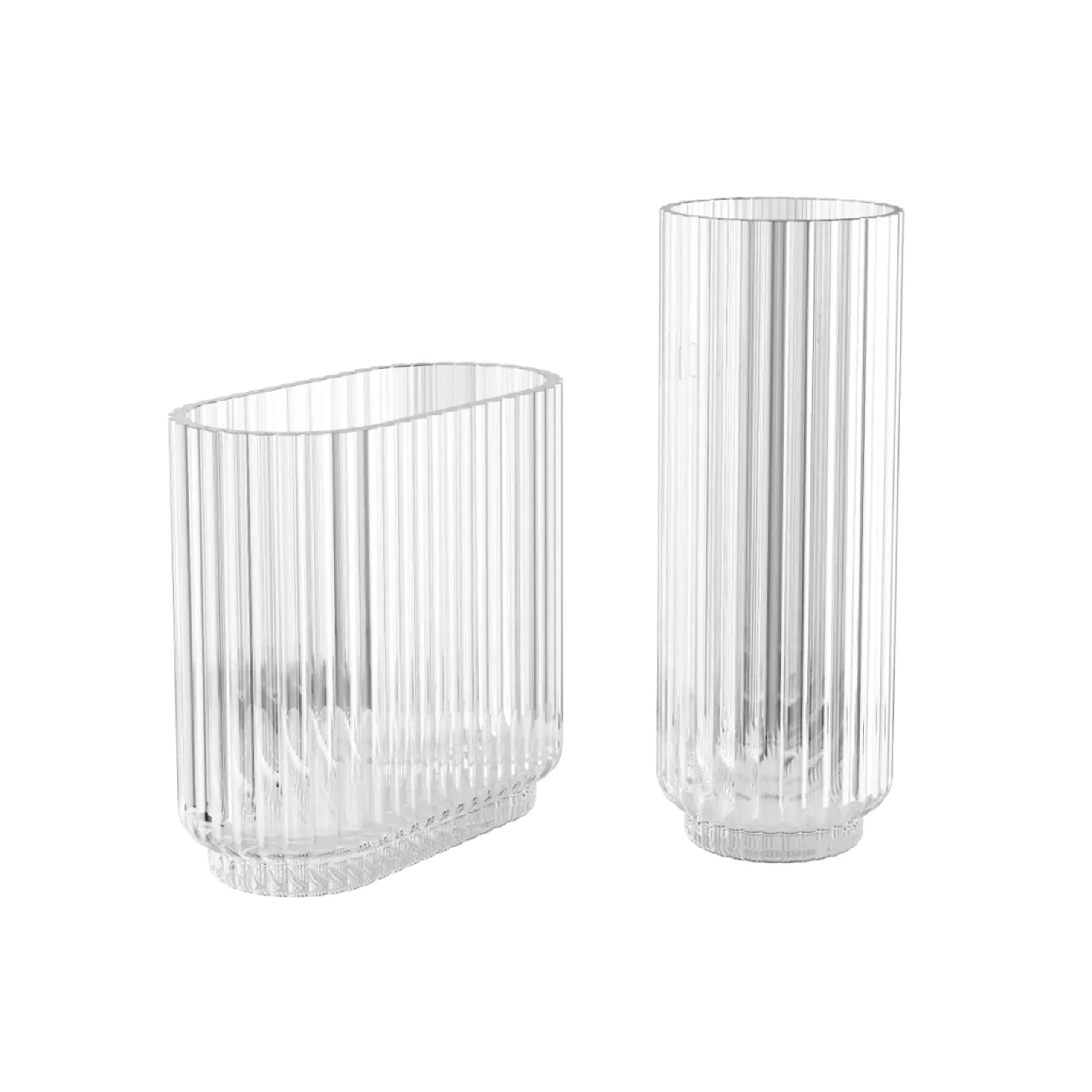 Georg Jensen - Vase - Bernadotte Round Vase Glass - GLASS