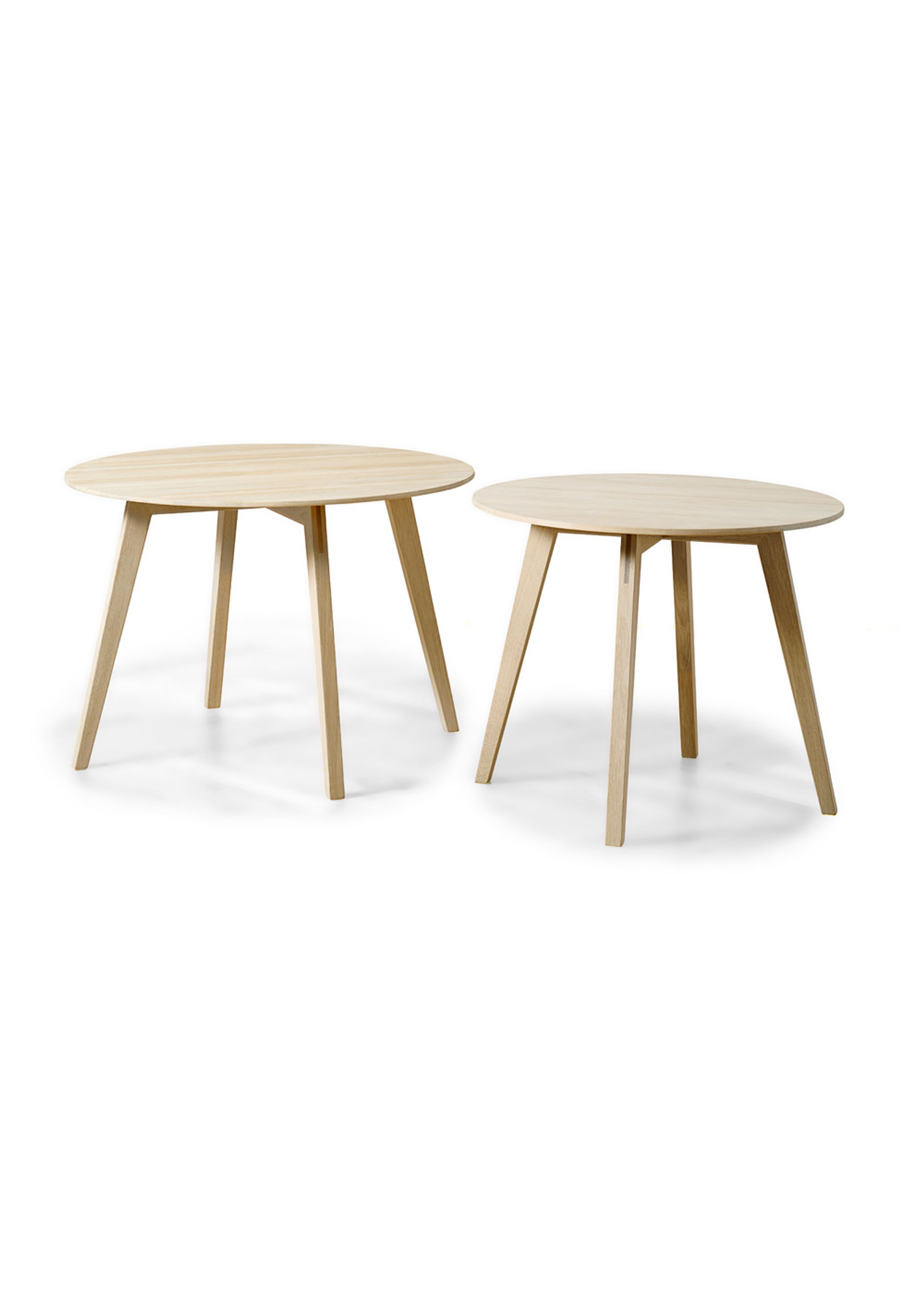 Getama - Table - Circle / Coffee table / by Blum & Balle - Small / Oak