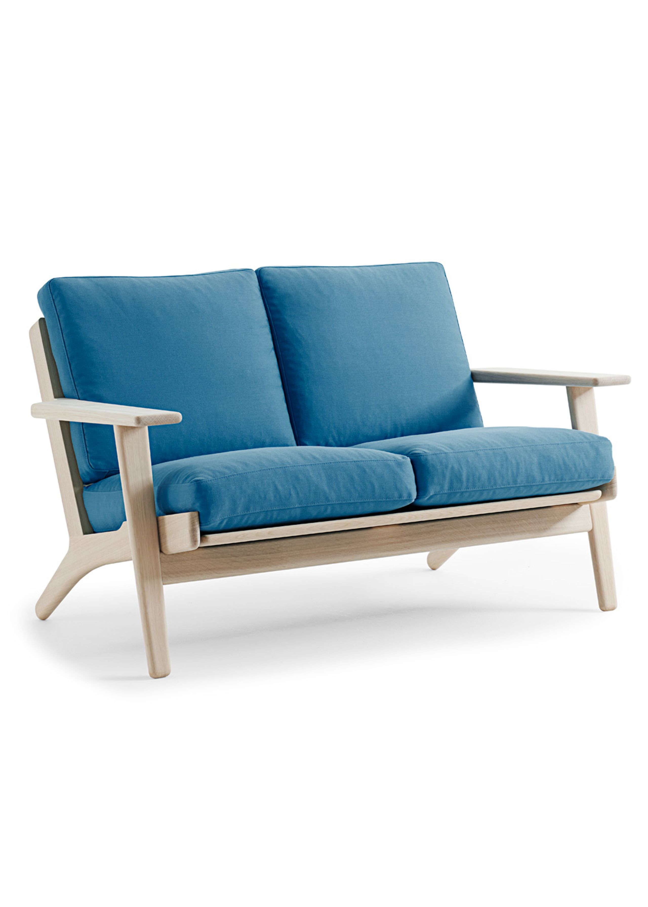 Getama - Sofa - GE290 / 2 seater / by Hans J. Wegner - Oak