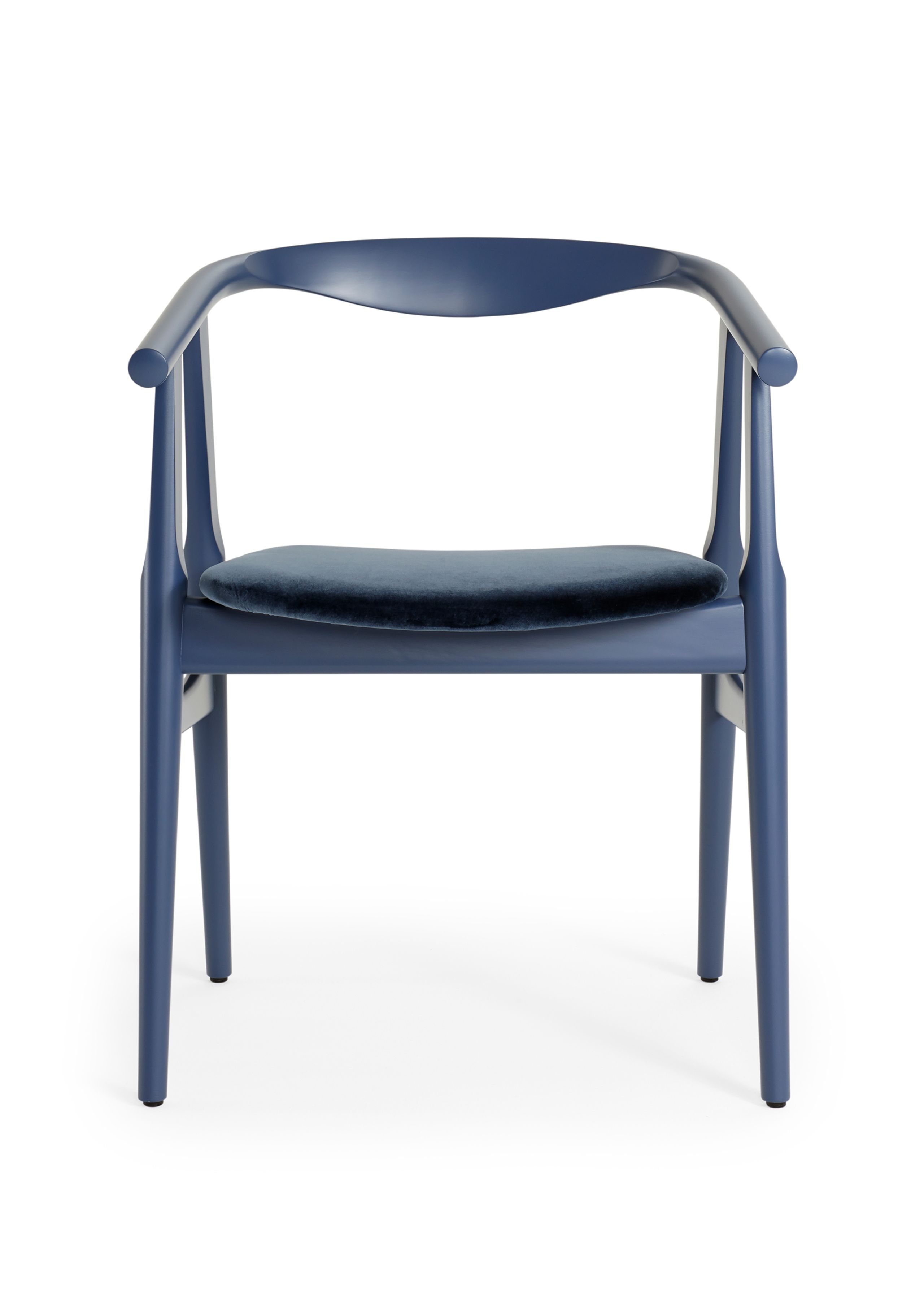 Getama - Spisebordsstol - GE525 U-Stolen af Hans J. Wegner - Blue Beech / Harald 182