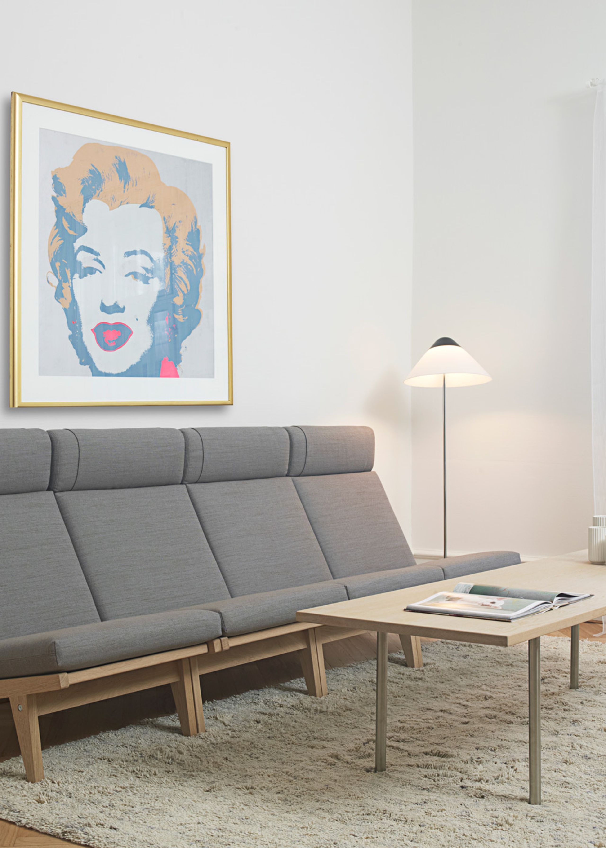 Getama - Stol - GE370 / Høj stol / af Hans J. Wegner - Egetræ