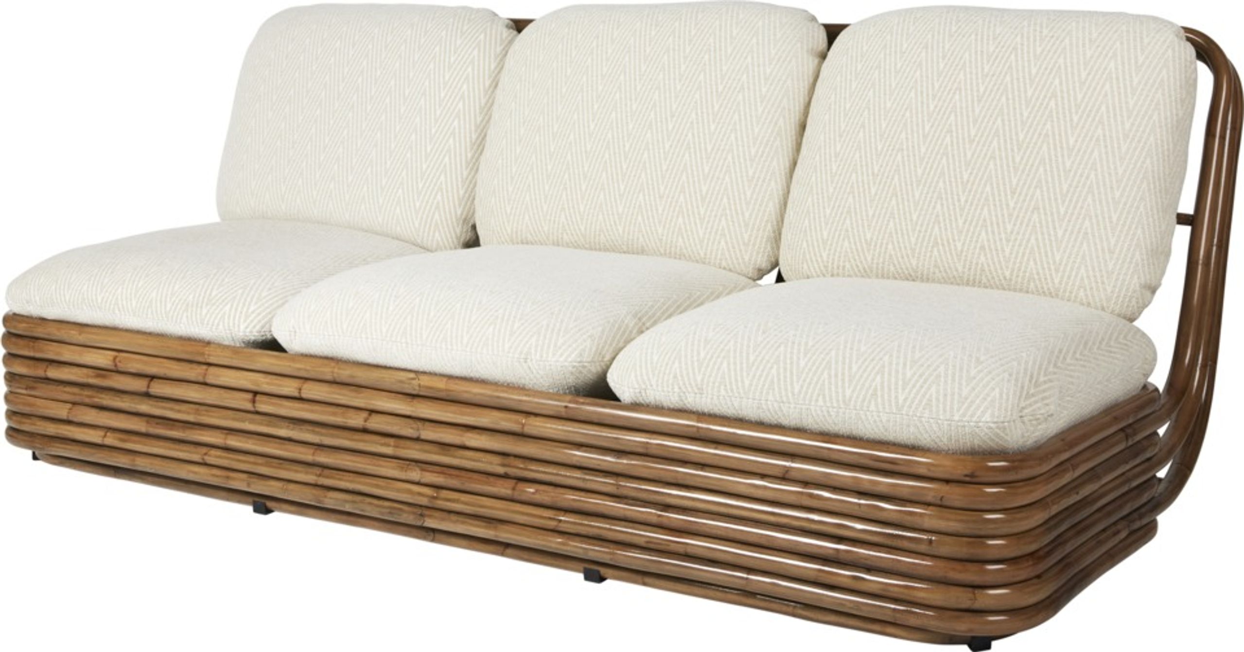 GUBI - 3 Personers Sofa - Bohemian 72 Sofa - Chevron Outdoor FR, Dedar 002