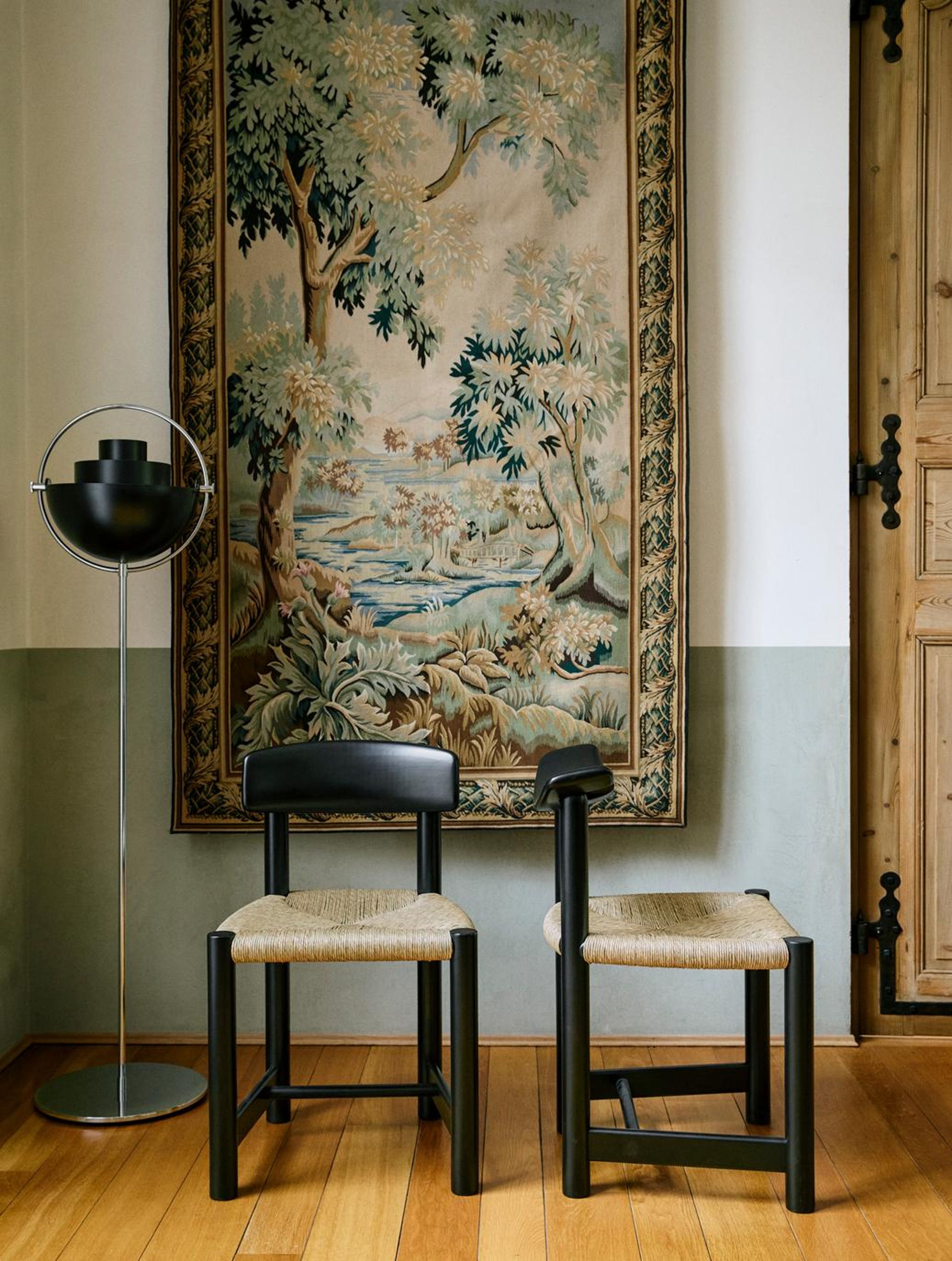 GUBI - Gulvlampe - Multi-Lite Floor Lamp - Base: Brass / Shade: Shiny Brass