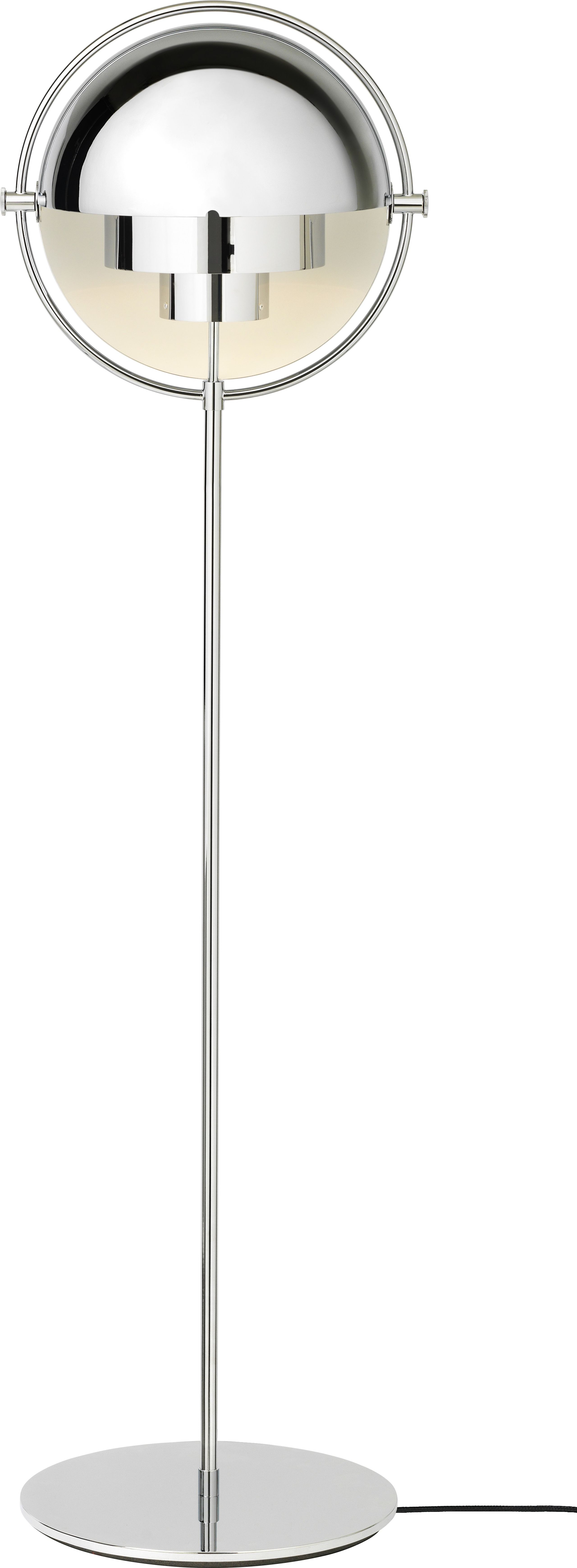GUBI - Gulvlampe - Multi-Lite Floor Lamp - Base: Chrome / Shade: Chrome