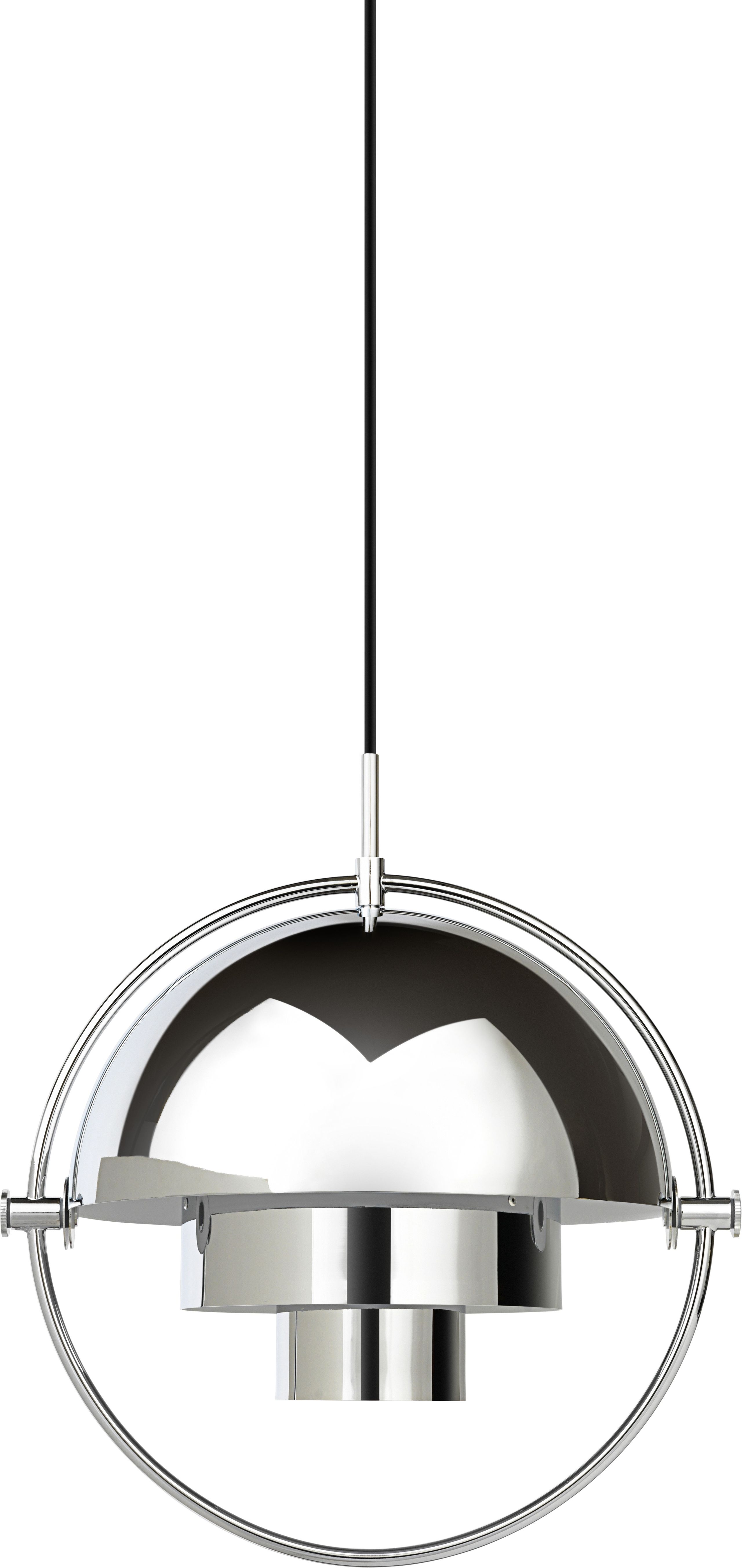GUBI - Pendel - Multi-Lite Pendant - Base: Chrome / Shade: Chrome