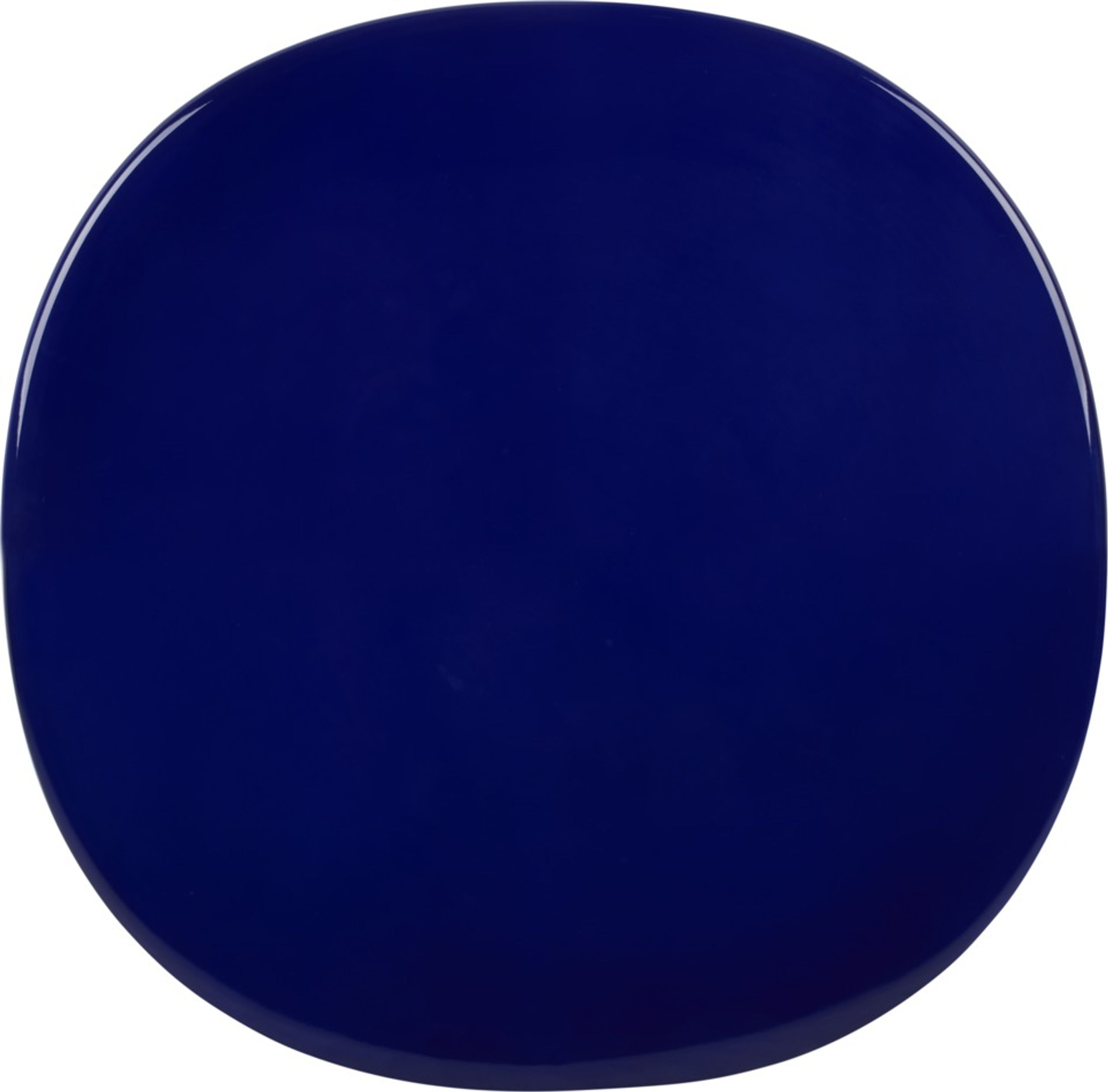 GUBI - Sofabord - Carmel Coffee Table - Black Semi Matt / Pacific Blue