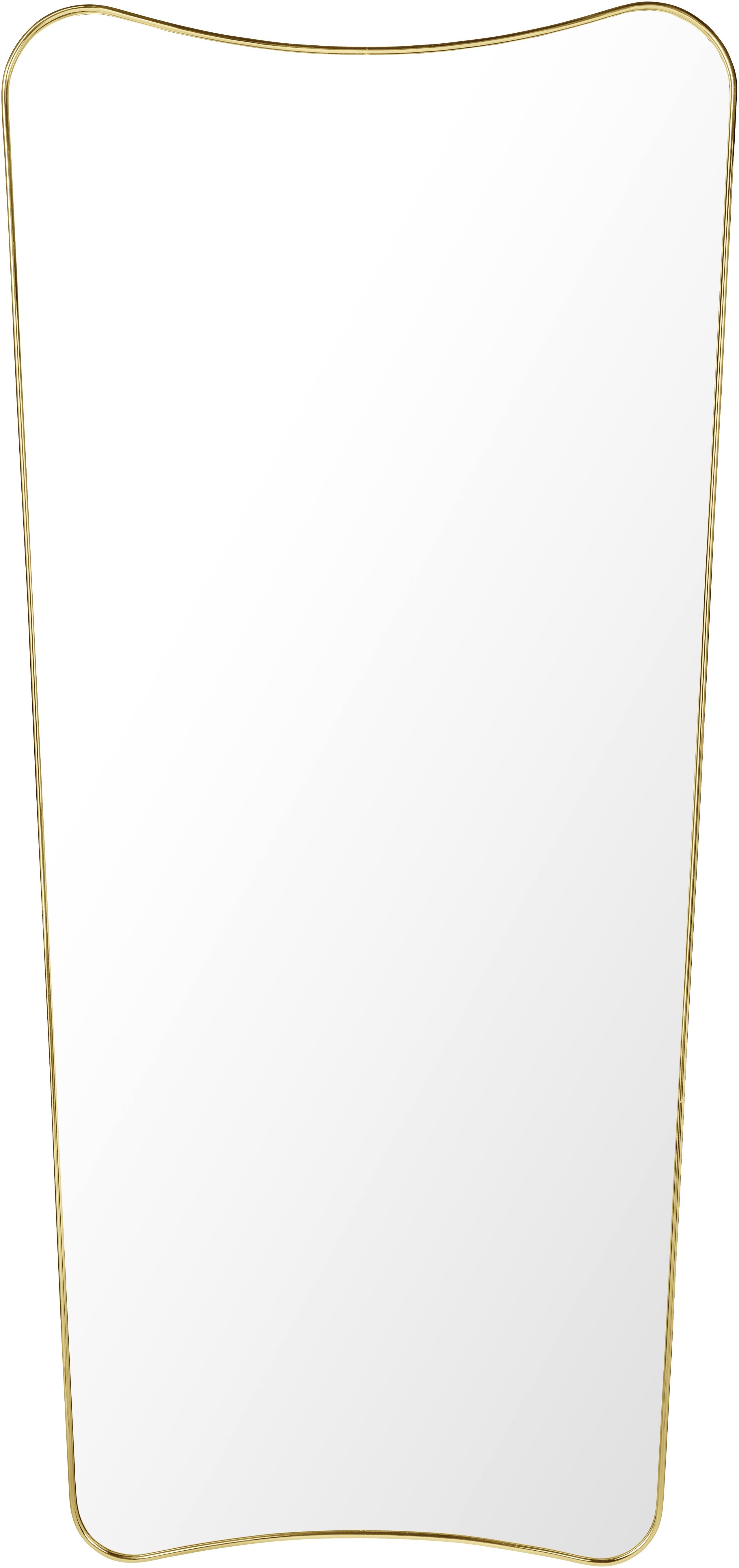 GUBI - Spejl - F.A. 33 Wall Mirror - Polished Brass - 70x146