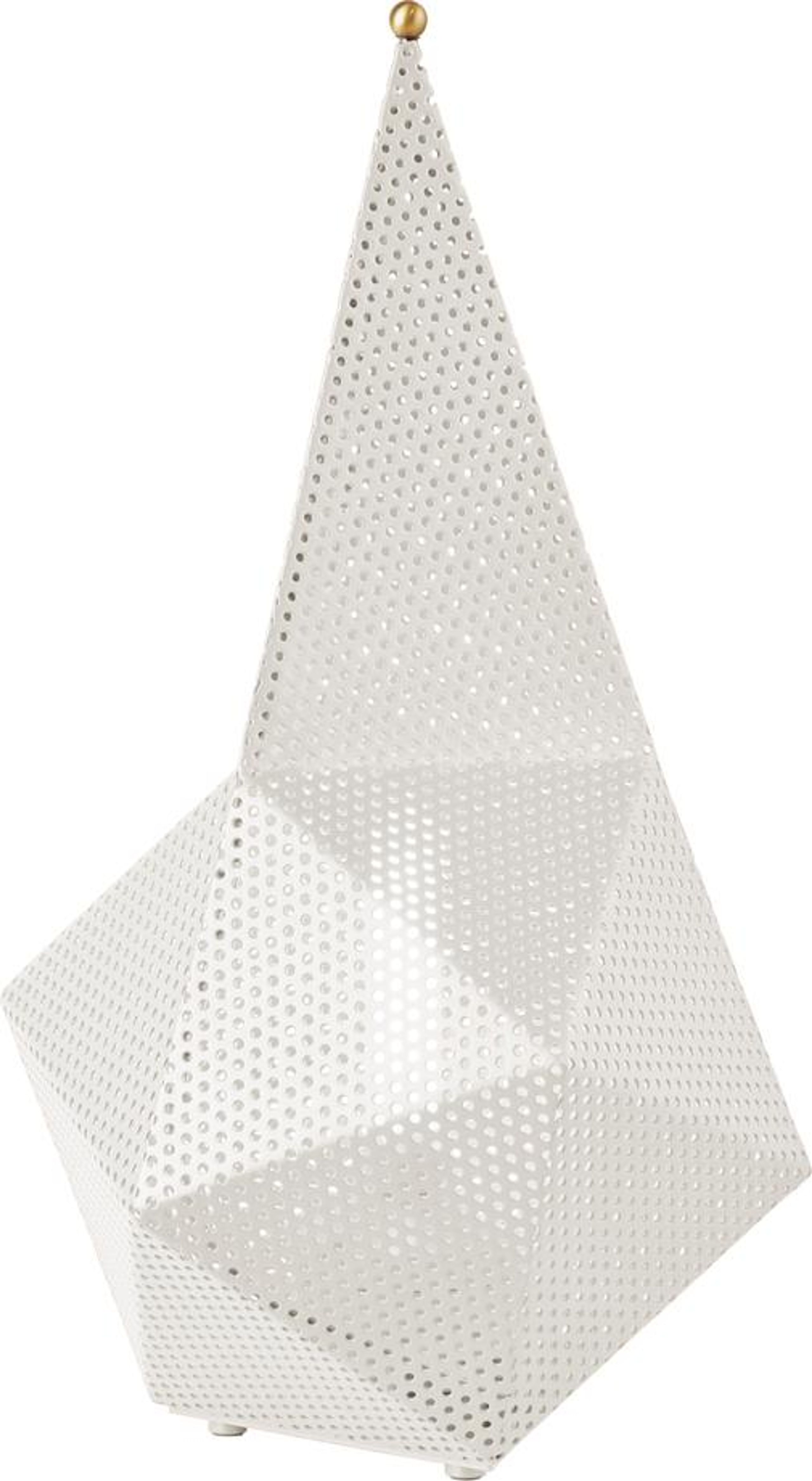 GUBI - Trådløs lampe - Bagdad Portable Lamp - Cream White Semi Matt