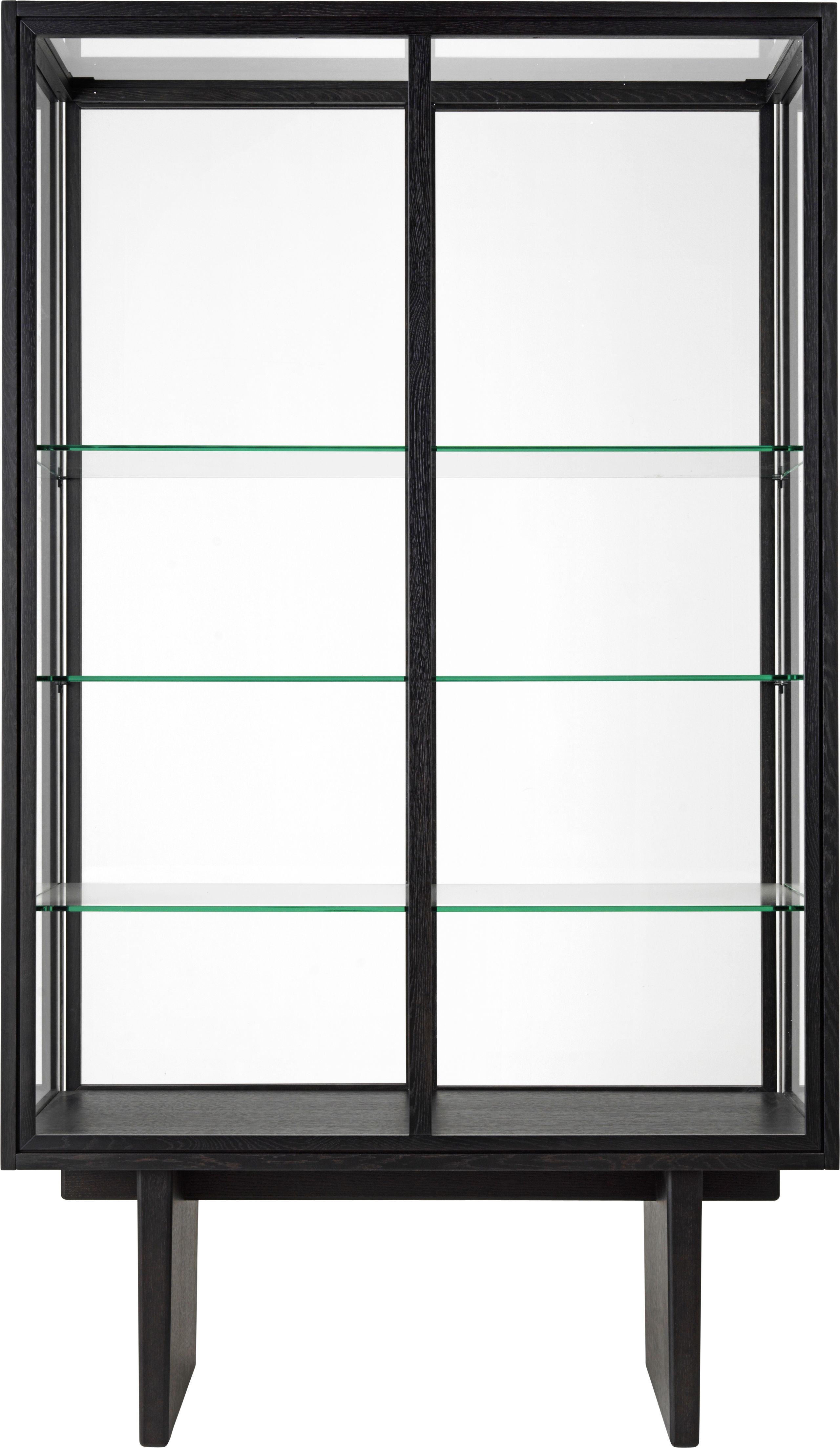 GUBI - Vitrineskab - Private Vitrine - Brown/Black Stained Oak