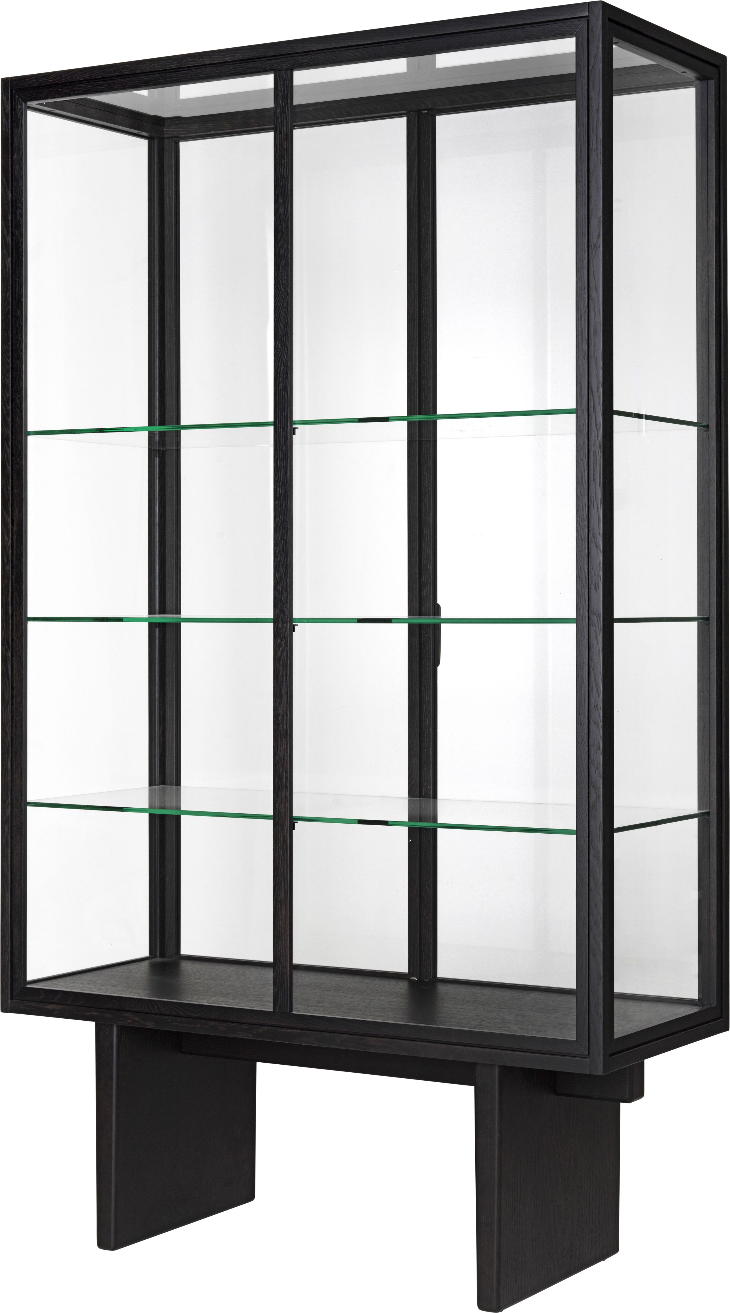 GUBI - Vitrineskab - Private Vitrine - Brown/Black Stained Oak