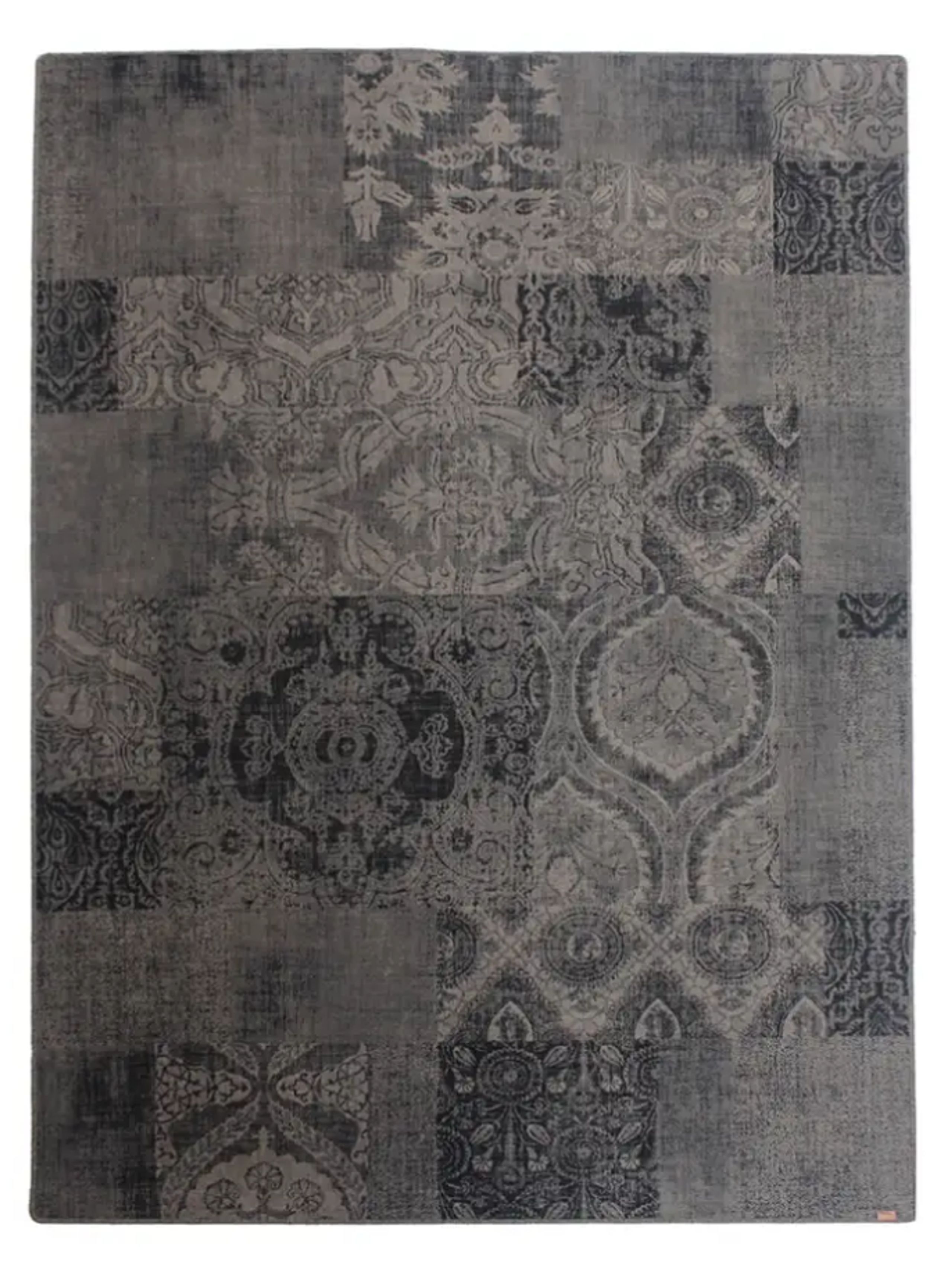 - Rug - Tæppe Earth - Black/Braun