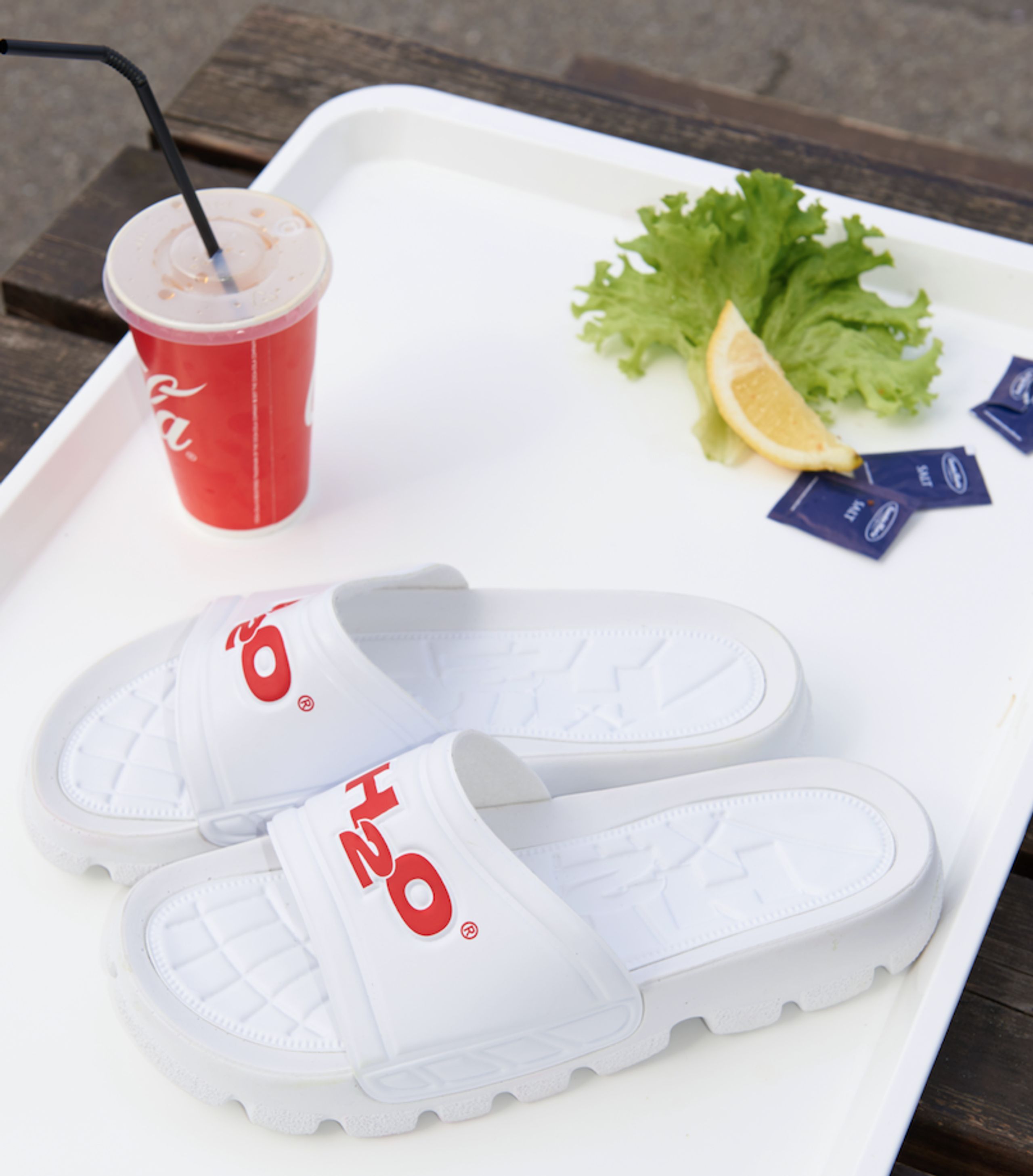 H2O - Sandals - Trek Sandal - White/Red