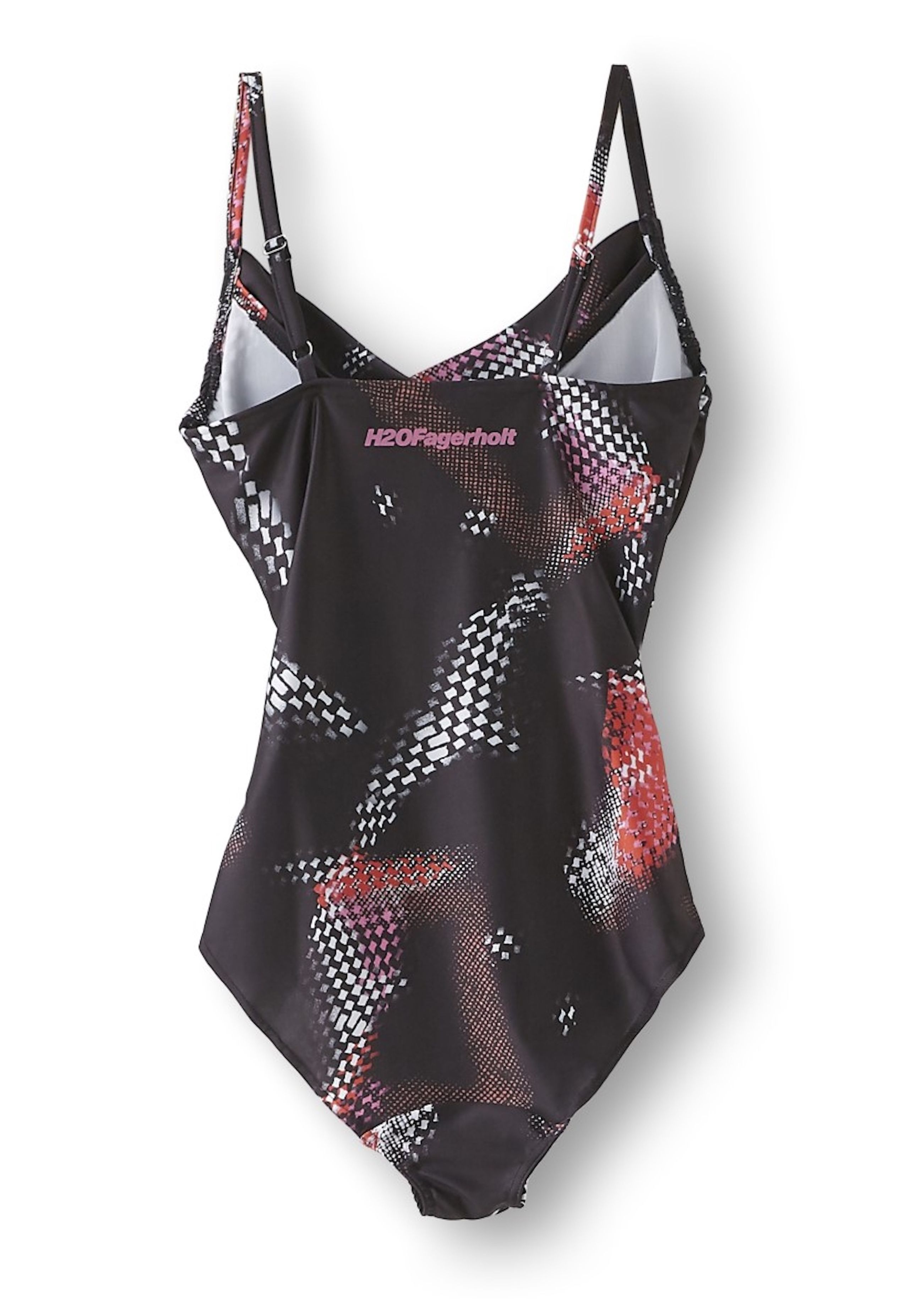 H2OFagerholt - Swimsuit - Midnight Swim - Black Multi