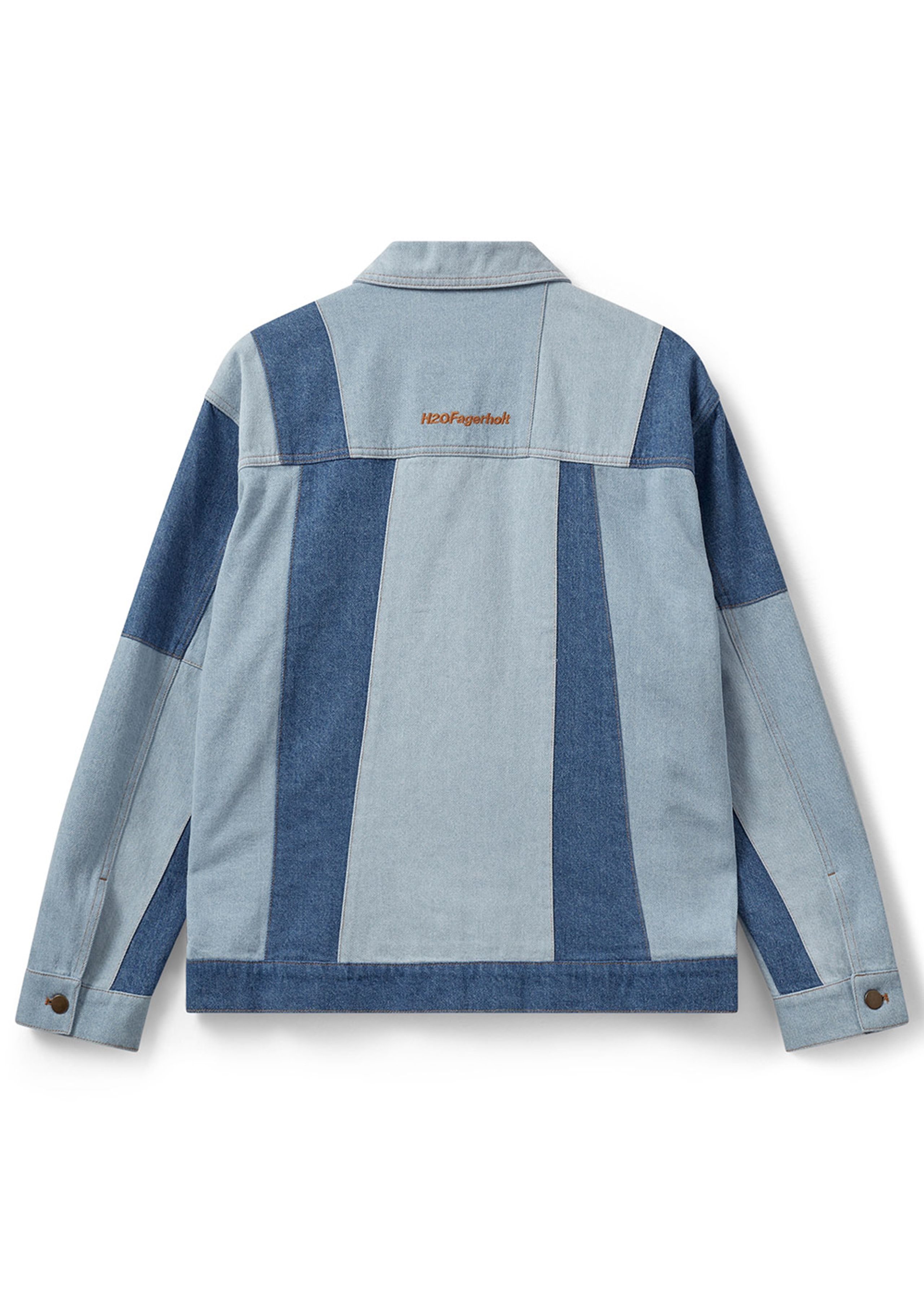 H2OFagerholt - Jakke - Jordan Jacket - Dip Dyed Denim