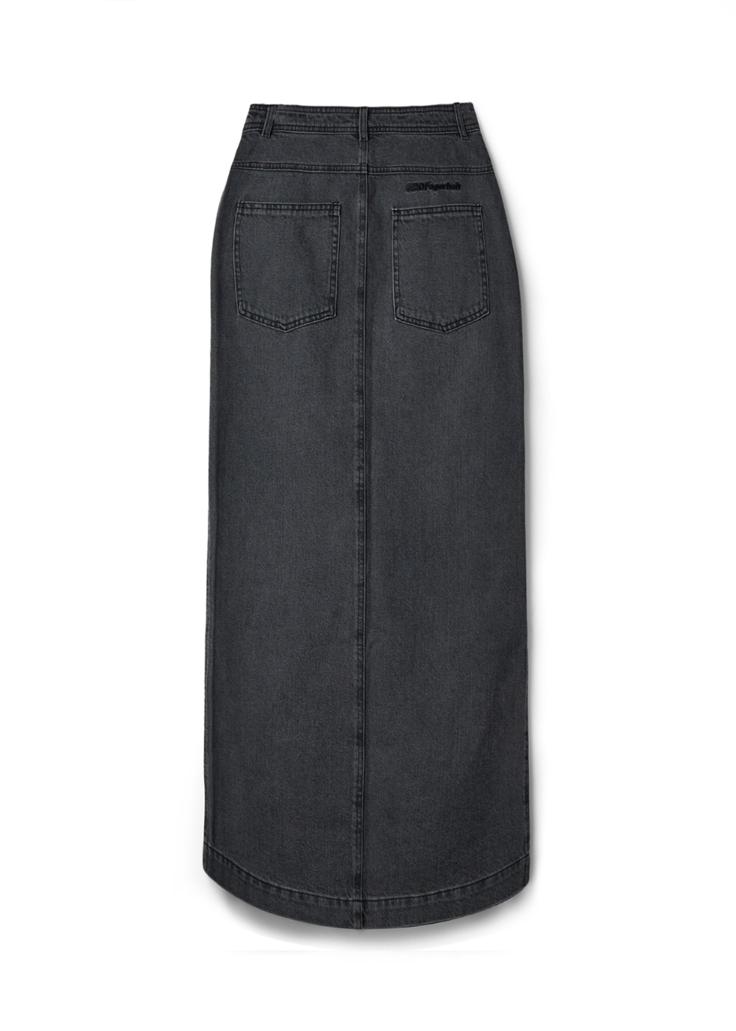 H2OFagerholt - Nederdel - Classic Jeans Skirt - Washed Black