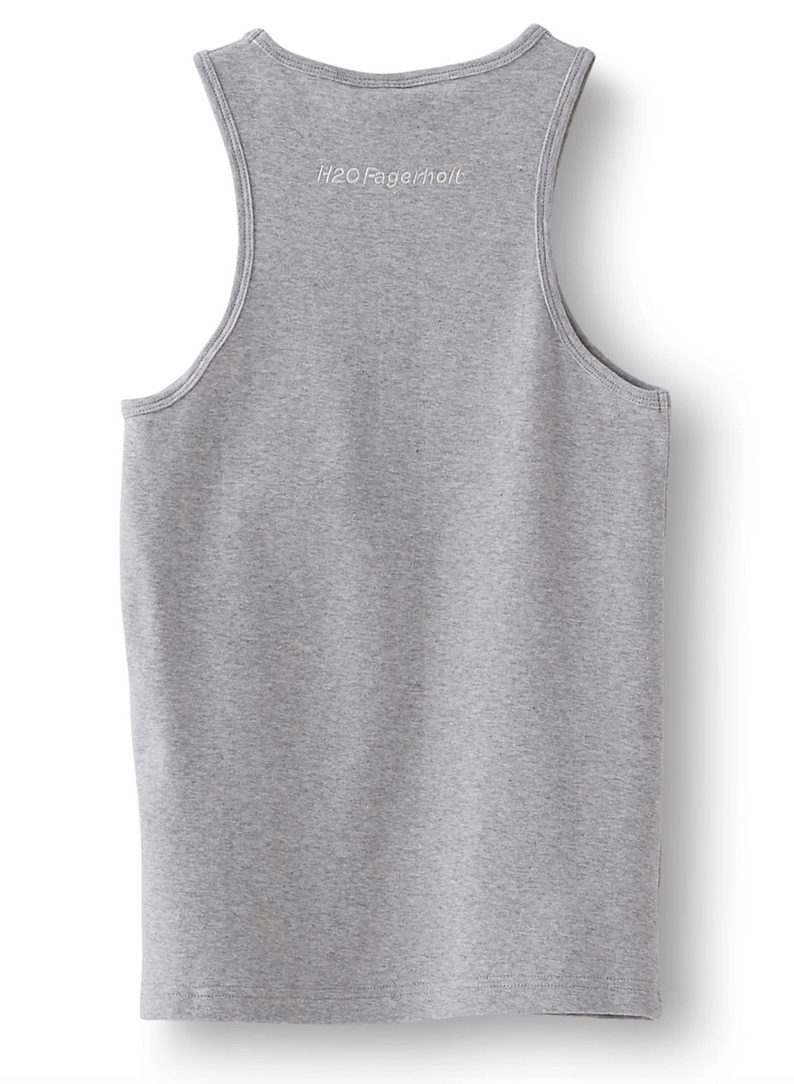 H2OFagerholt - Shorts - Gang Tank Top - Light Grey Melange