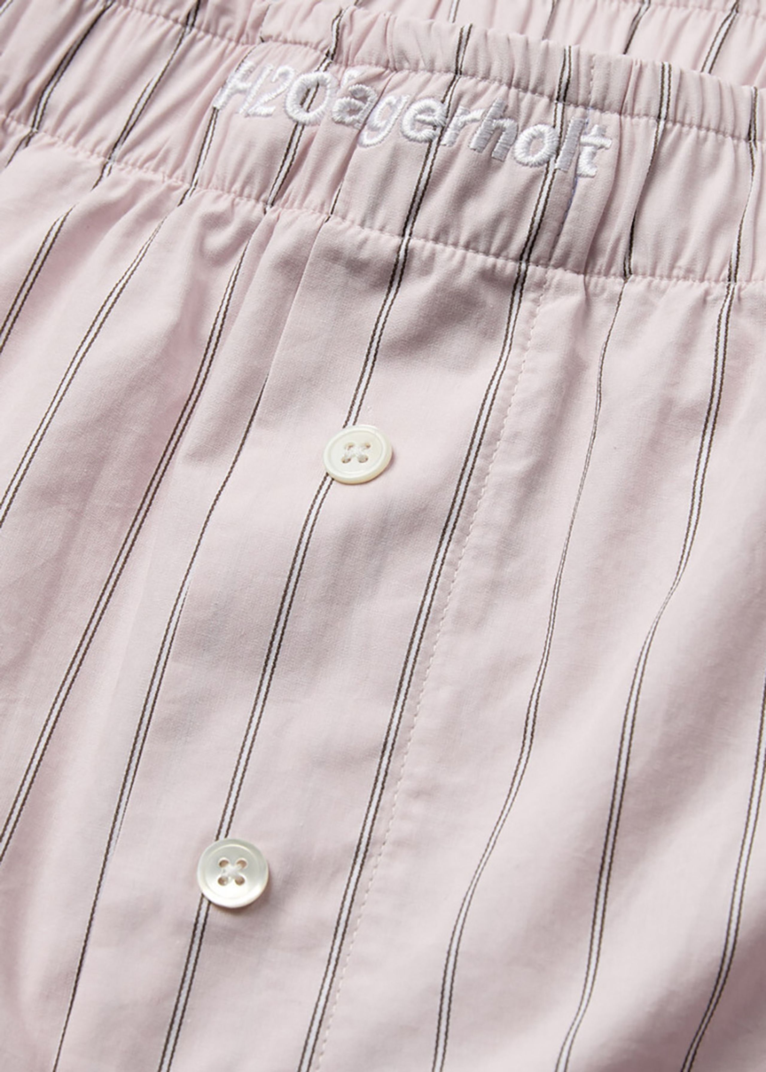 H2OFagerholt - Shorts - Holiday Shorts - Dusty Rose Stripe