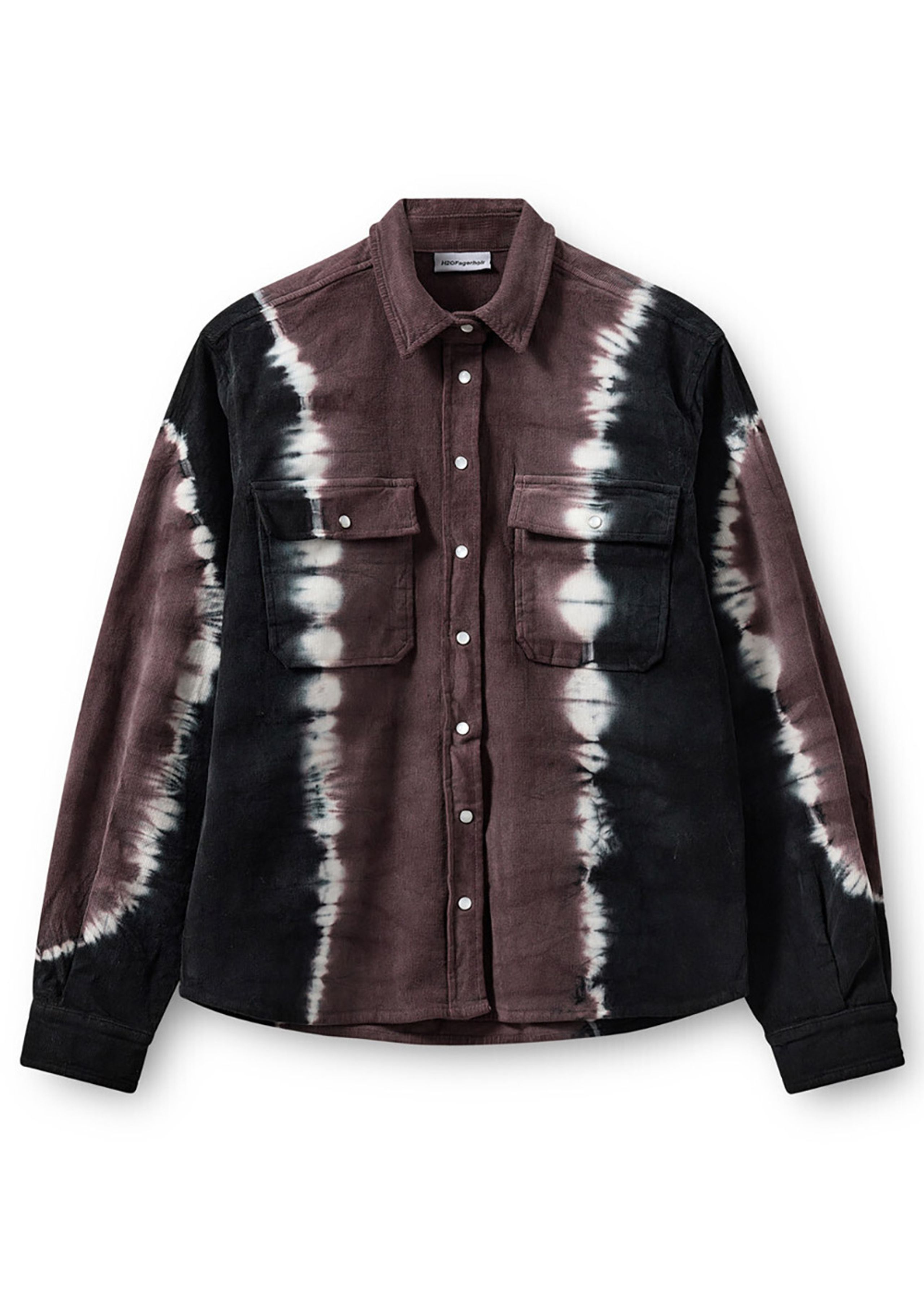 H2OFagerholt - Shirt - Sao Paolo Shirt - Black Tie Dye