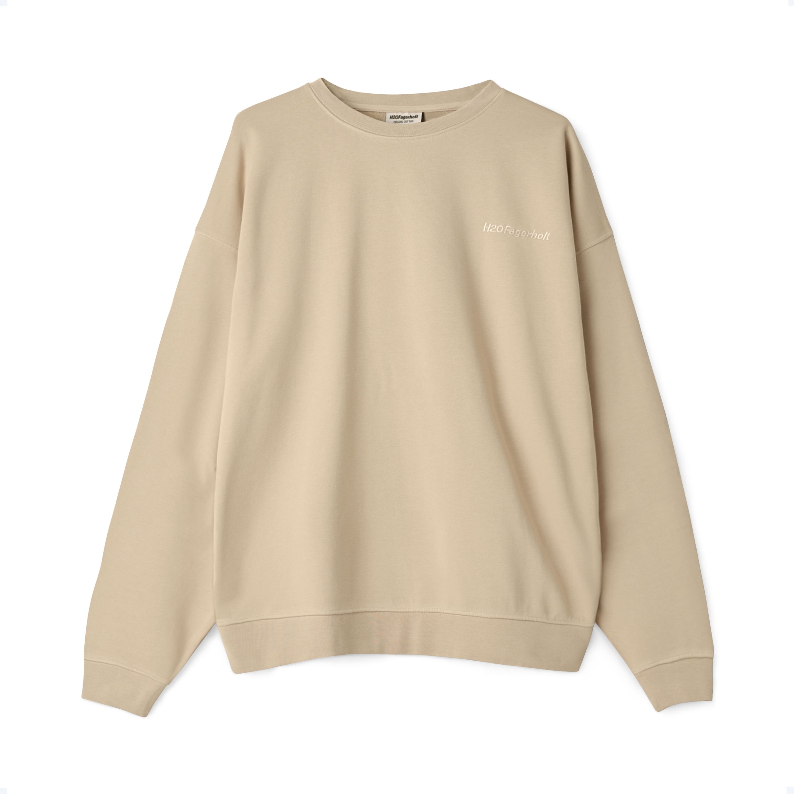 H2OFagerholt - Sweat-shirt - Be Free O'neck Sweat - Light Khaki