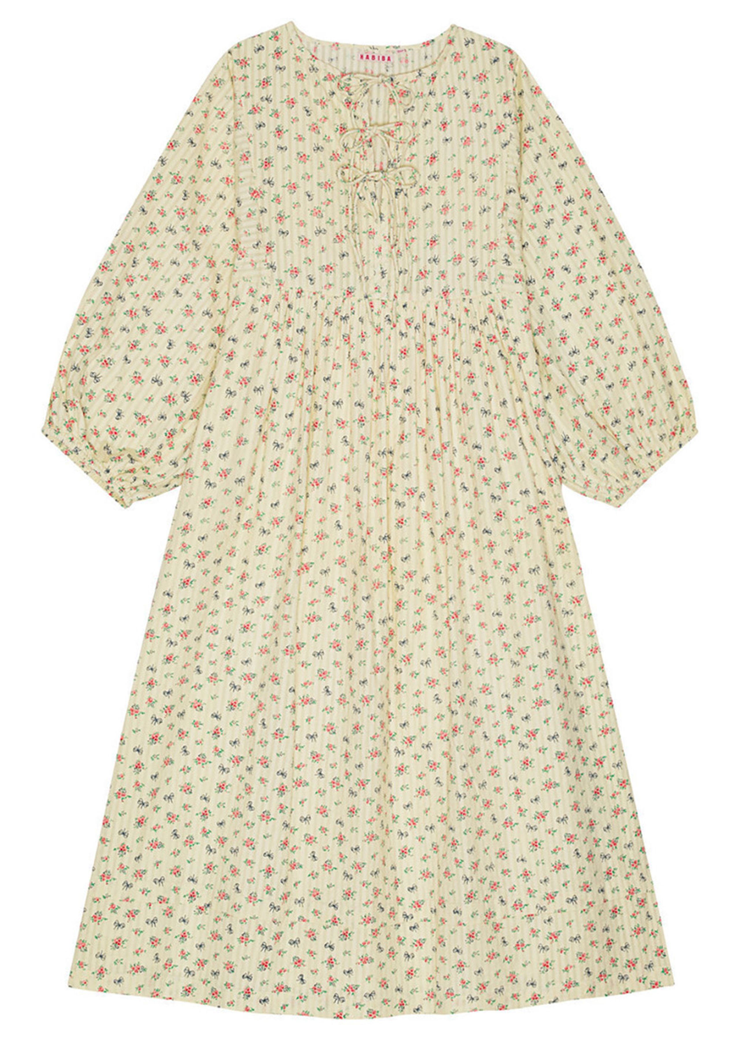 HABIBA - Kjole - Little Bow Dress - Vanilla